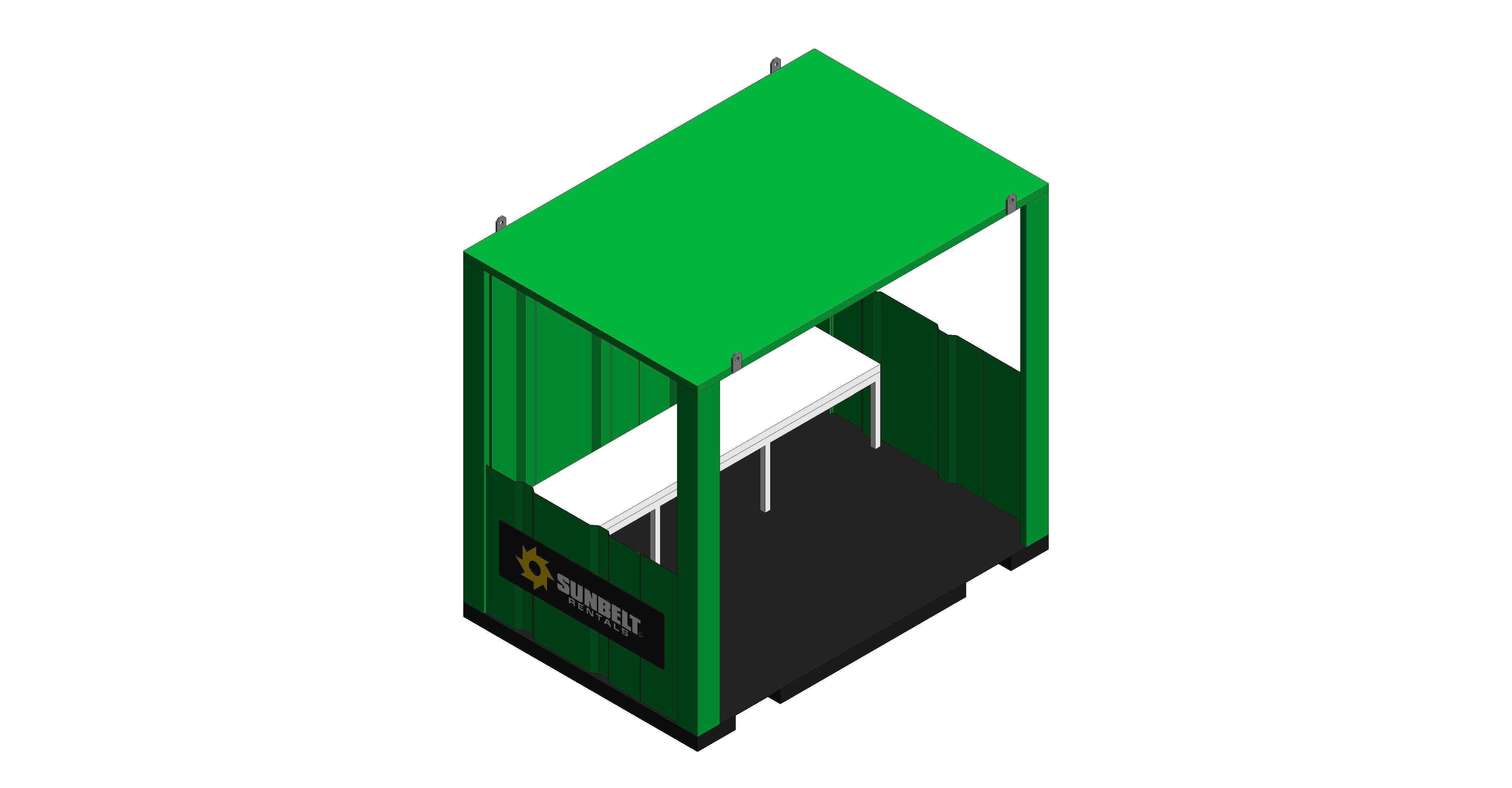 Product: Sunbelt Rentals - Smoking Shelter - Thurston Group UG3022