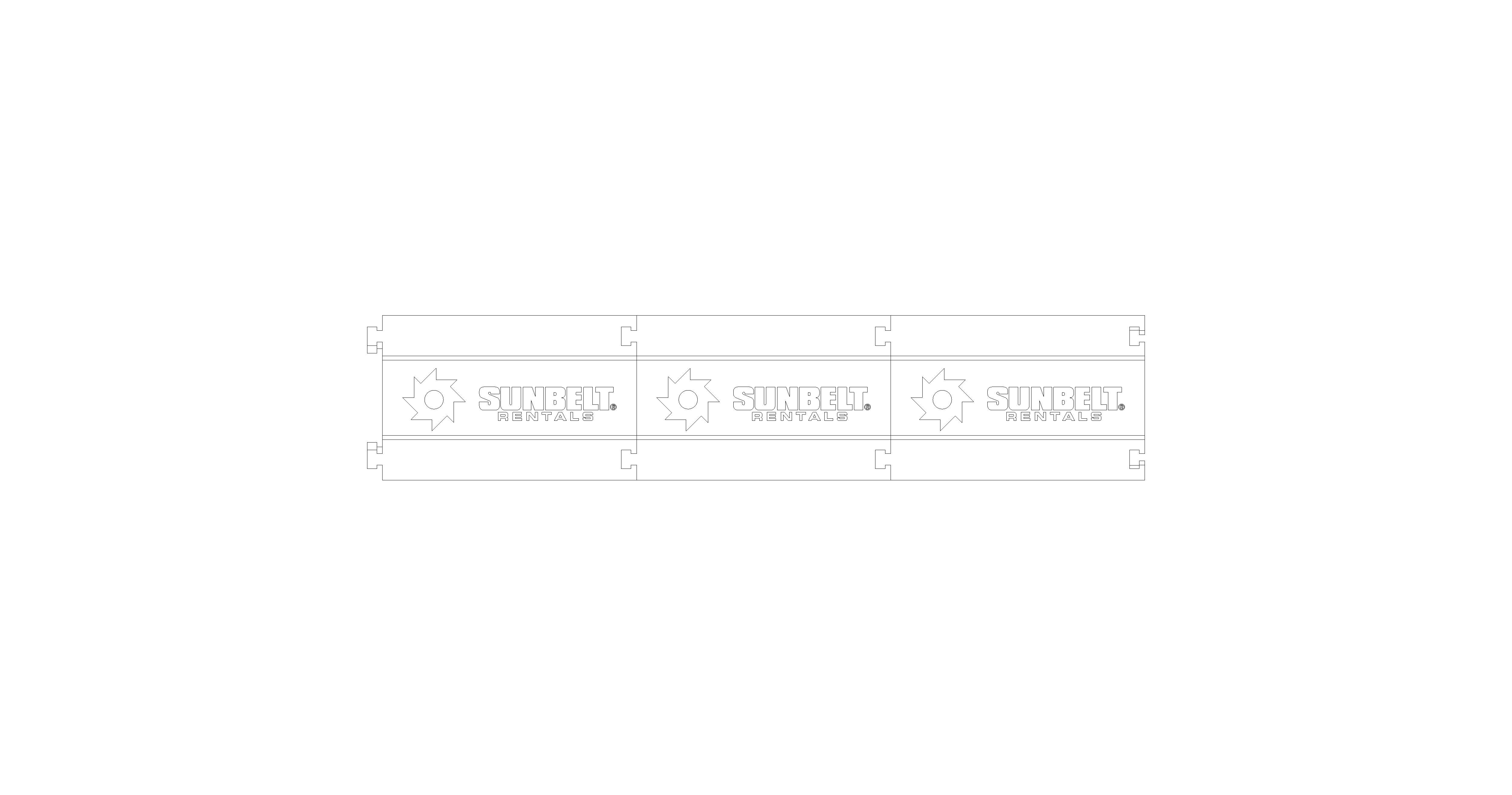 Product: Sunbelt Rentals - Cable Ramp - 5 Channel