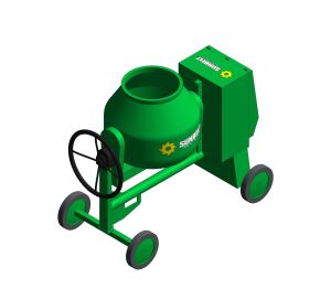 Product: Sunbelt Rentals - Electric Cement Mixer - Altrad Belle Premier 100XT