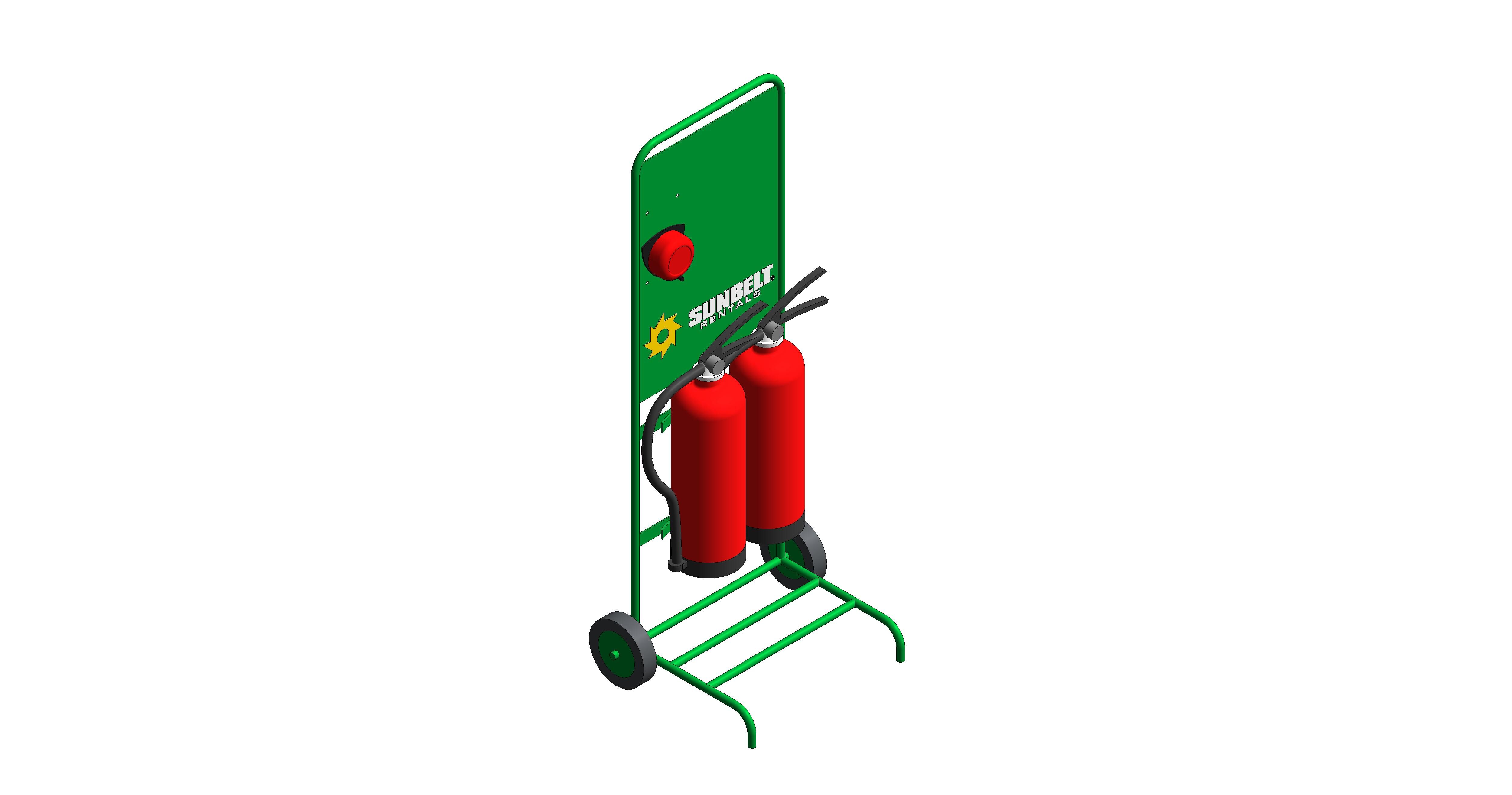 Product: Sunbelt Rentals - Fire Point Trolley - Bull TRLY05