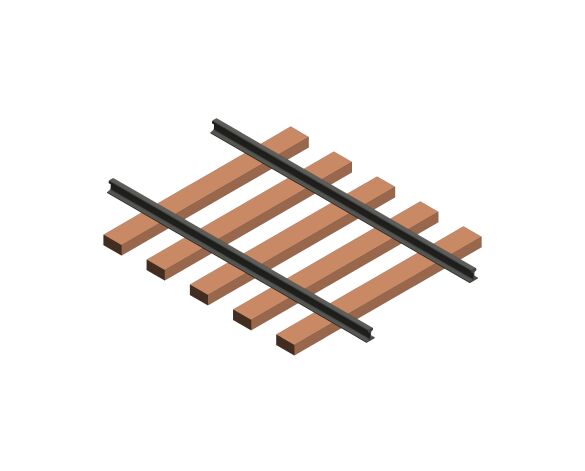 Product: Sunbelt Rentals - Standard Gauge Track - Rail