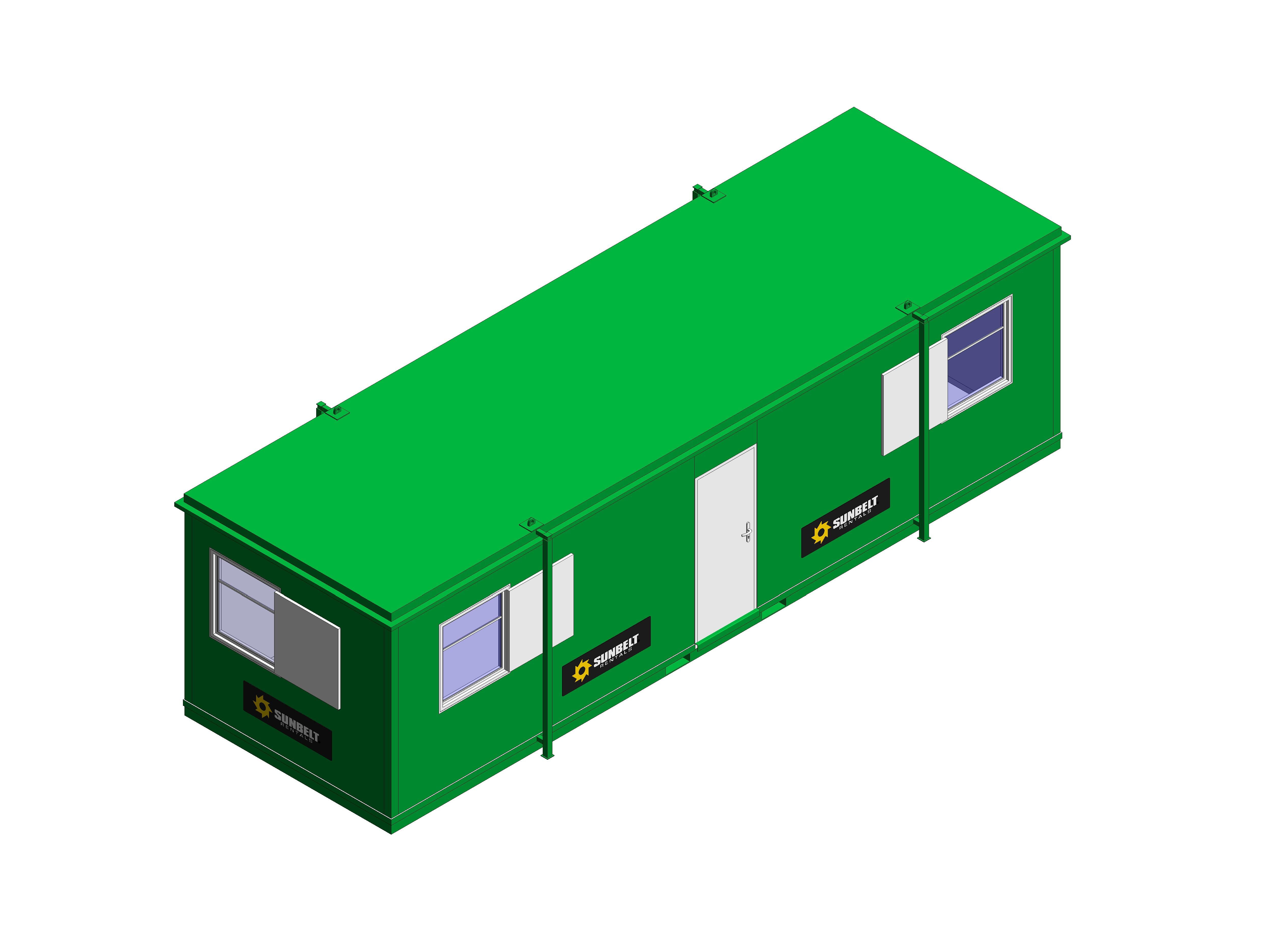 Product: Sunbelt Rentals - A Rated Cabin - Thurston Group Sureguard Eco A (Open Plan)