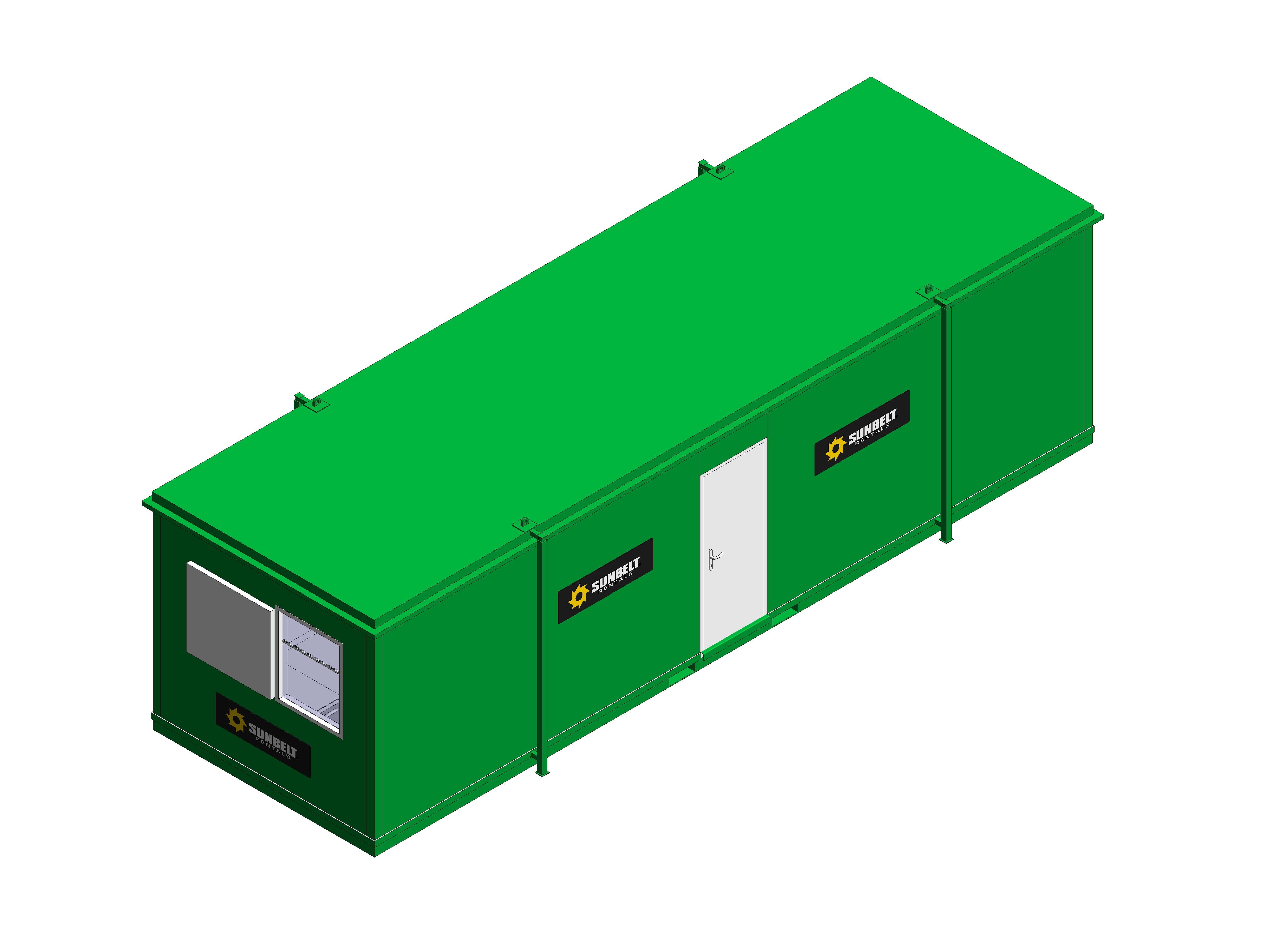 Product: Sunbelt Rentals - Office Open Plan - Thurston Group Canteen Unit 32ft