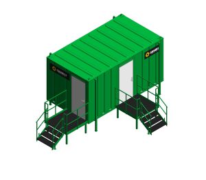 Product: Sunbelt Rentals - Toilet Block - Thurston Group 3+1