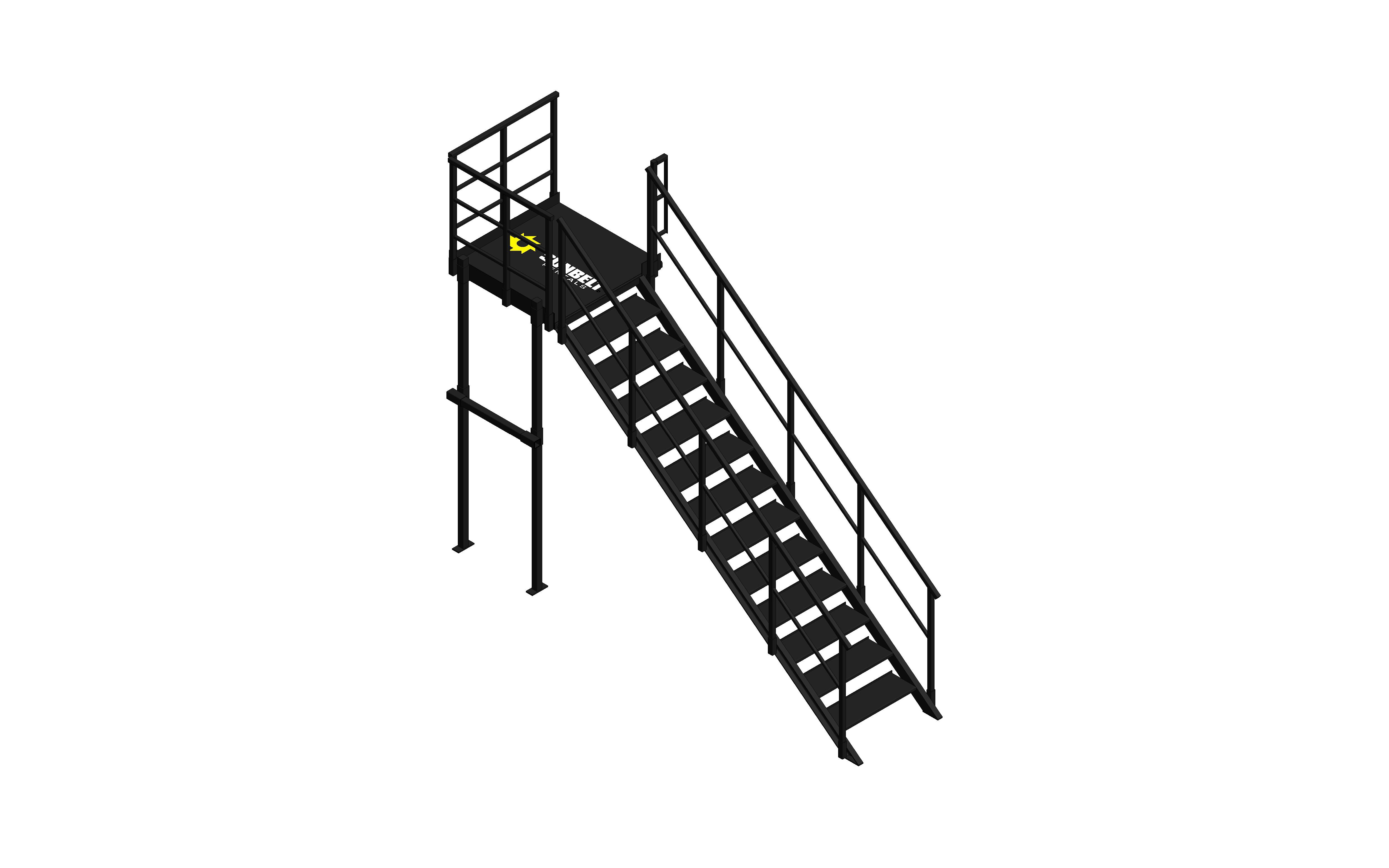 Product: Sunbelt Rentals - Temporary Stairs - 2 Storey