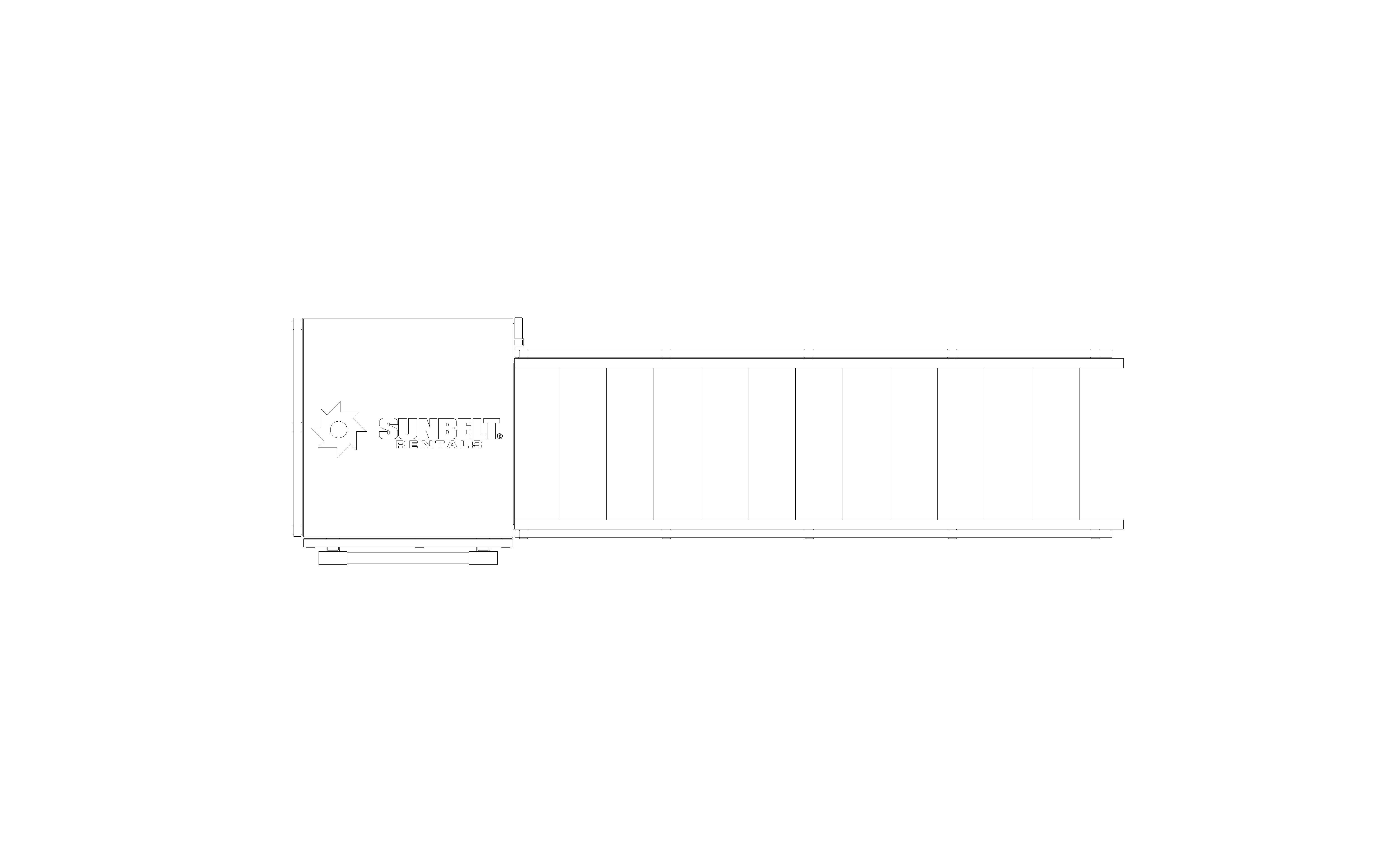 Product: Sunbelt Rentals - Temporary Stairs - 2 Storey