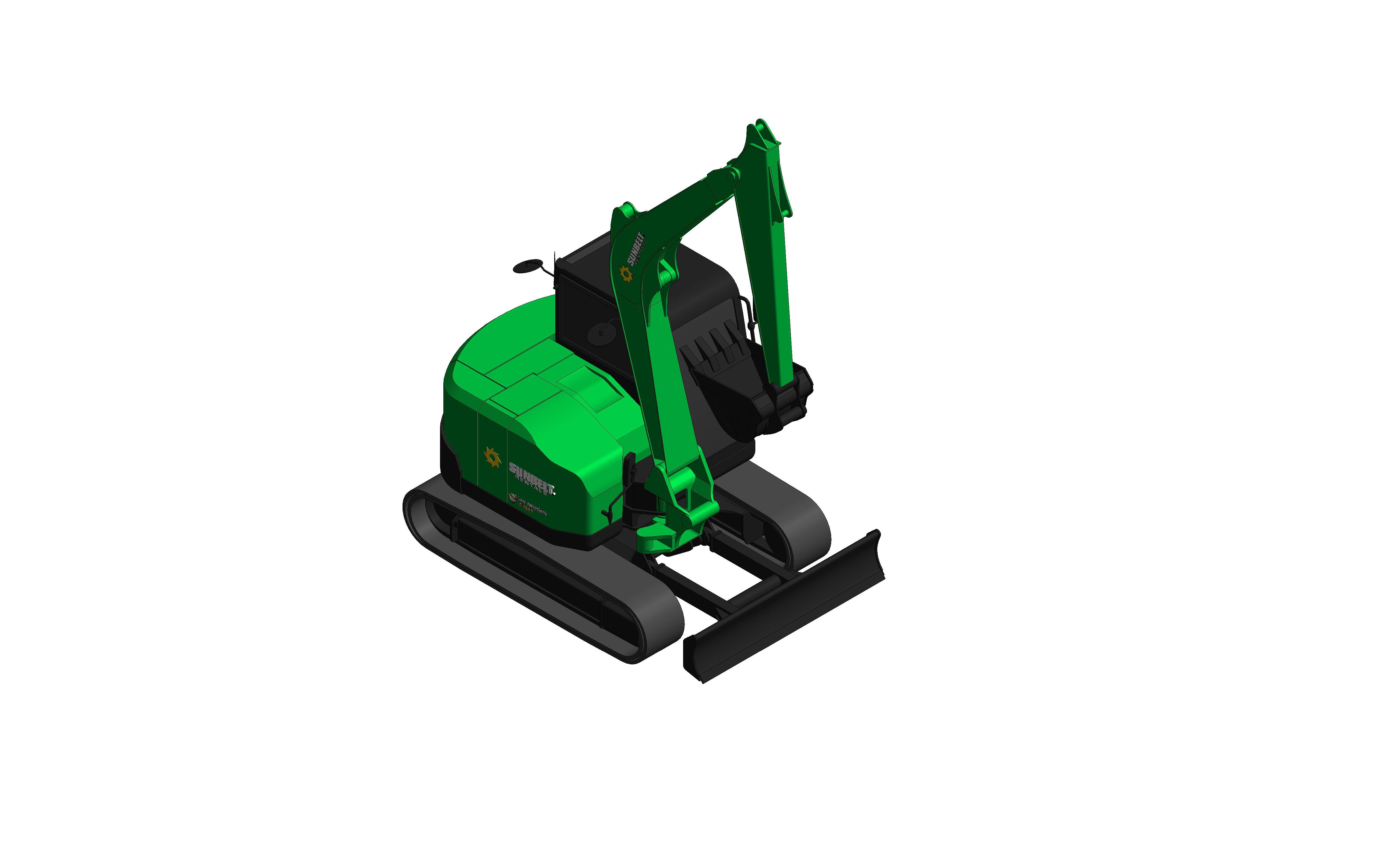 Product: Sunbelt Rentals - Mini Excavator - SANY SY80U