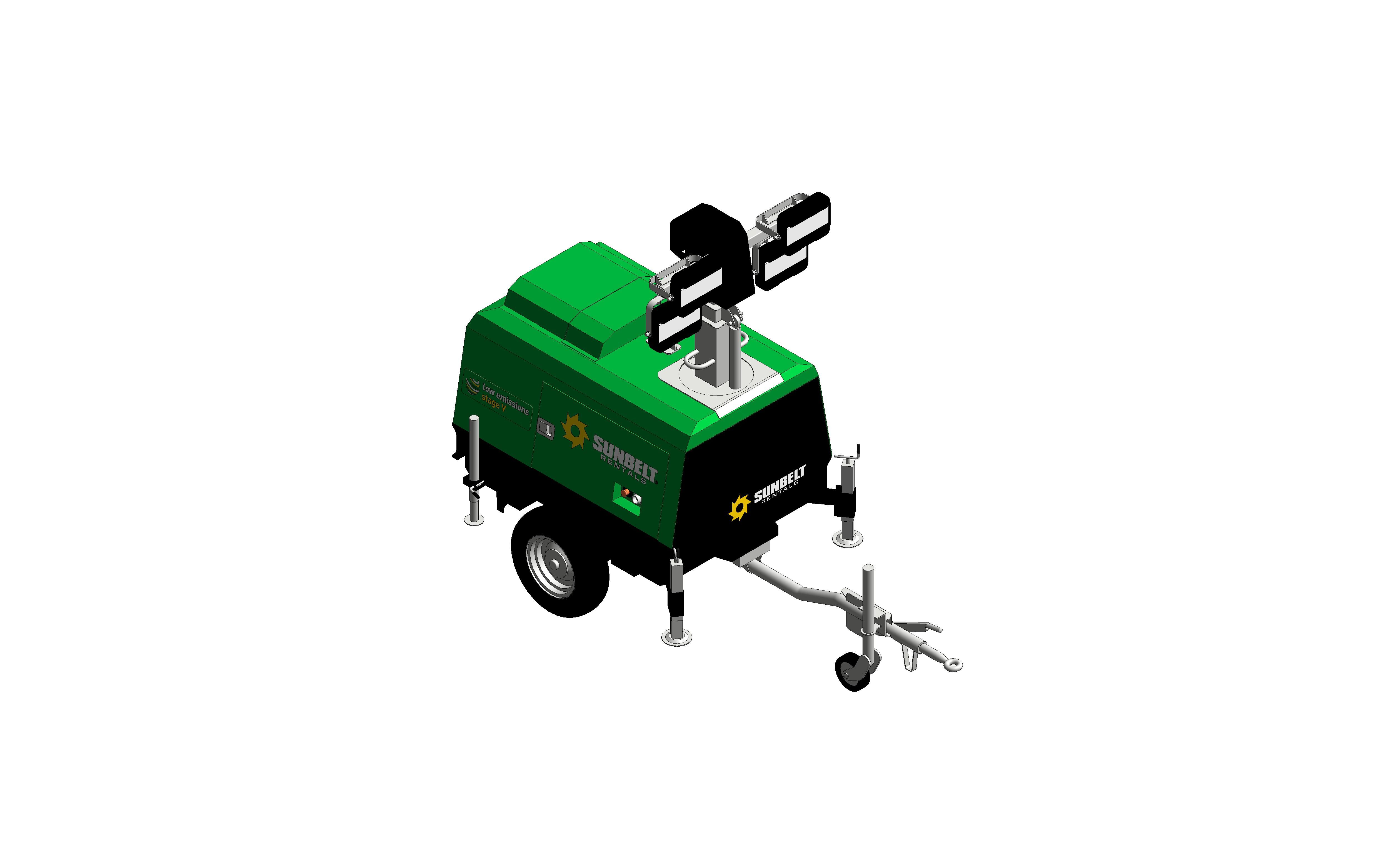 Product: Sunbelt Rentals - Tower Light - Generac LS05Y1A