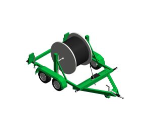 Product: Sunbelt Rentals - Cable Drum Trailer - Python TXCDL35