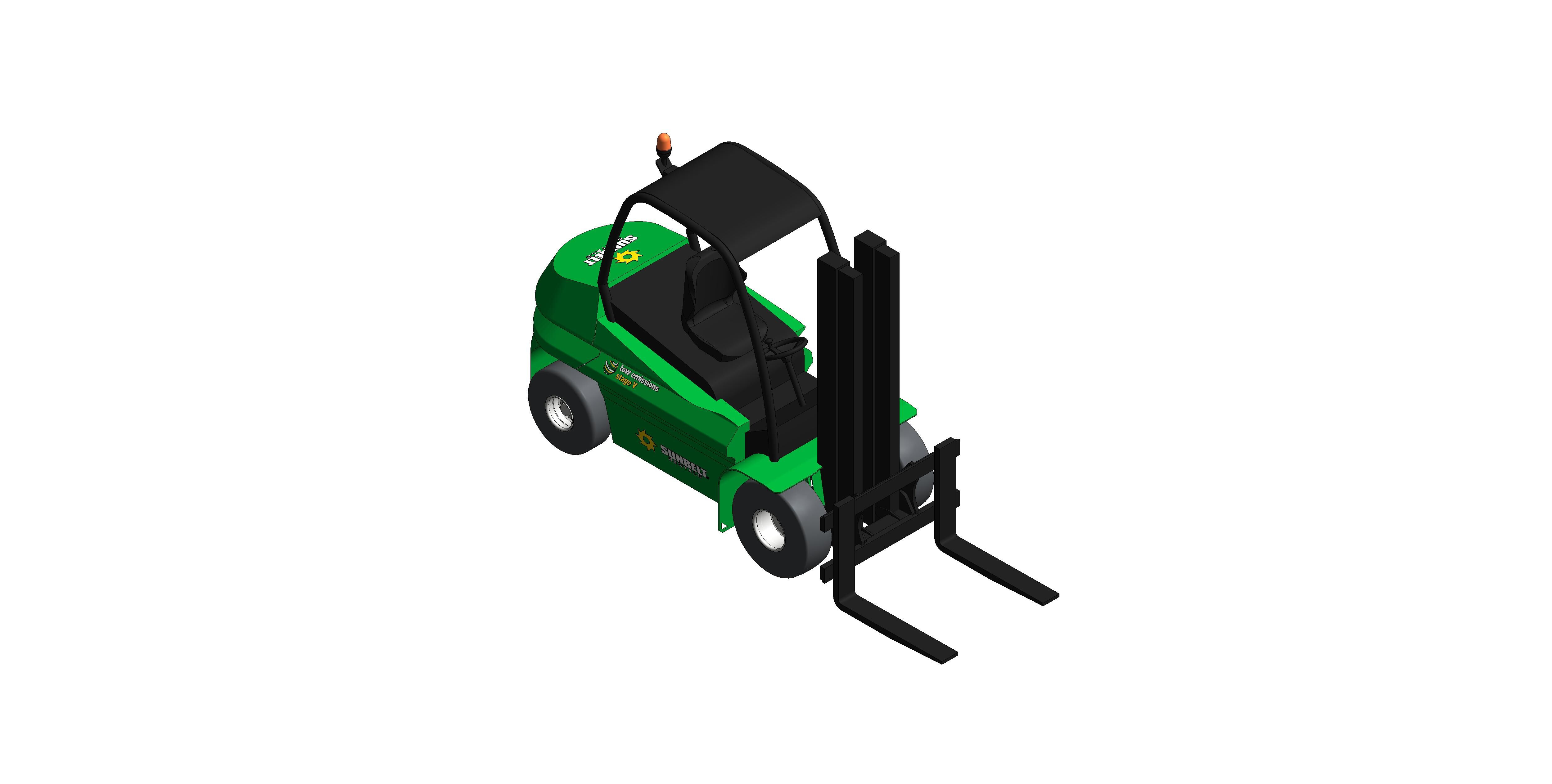 Product: Sunbelt Rentals - Lift Truck - Manitou MI 25 D STS