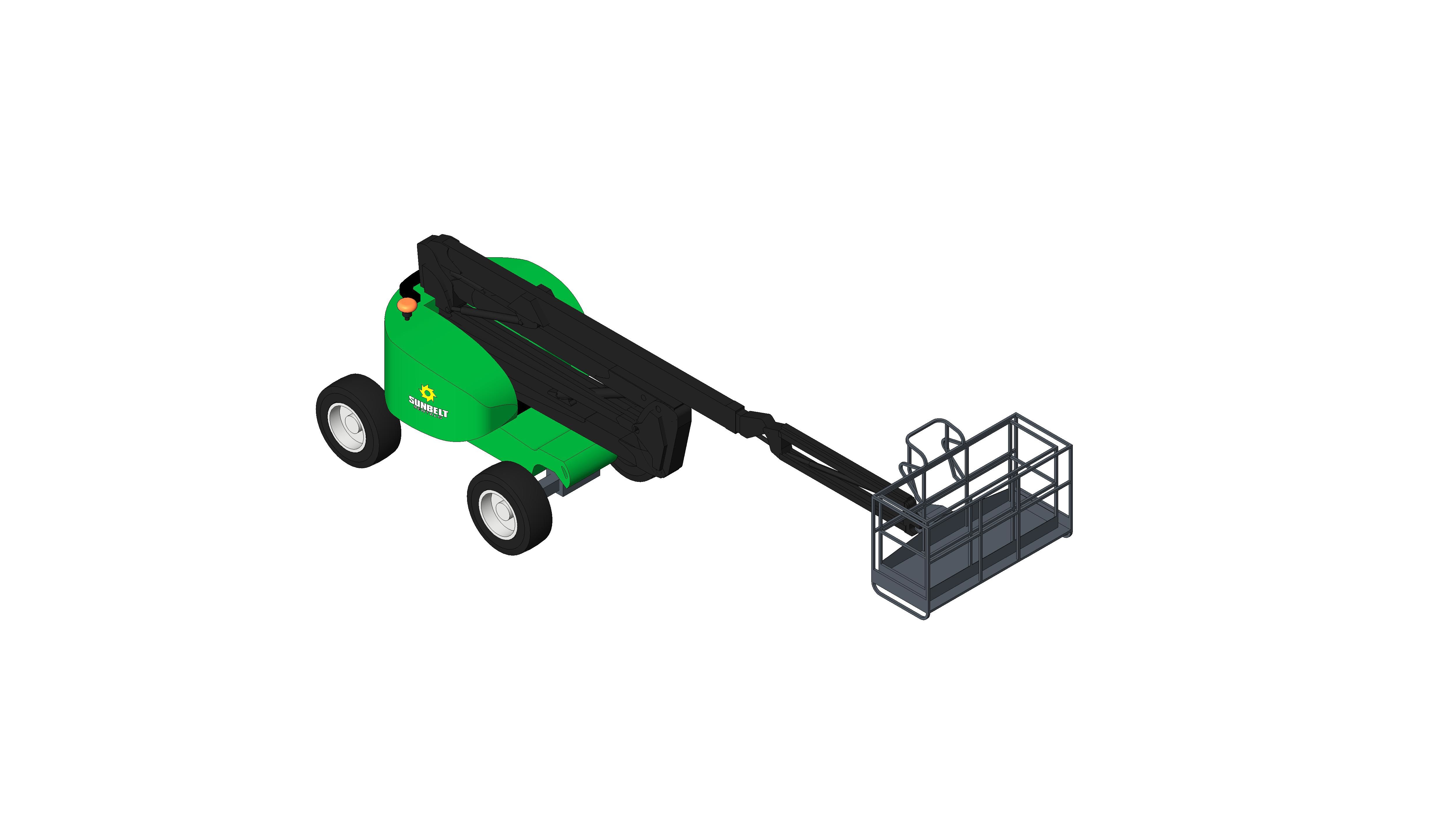 Product: Sunbelt Rentals - Telehandler - Manitou 200-ATJ