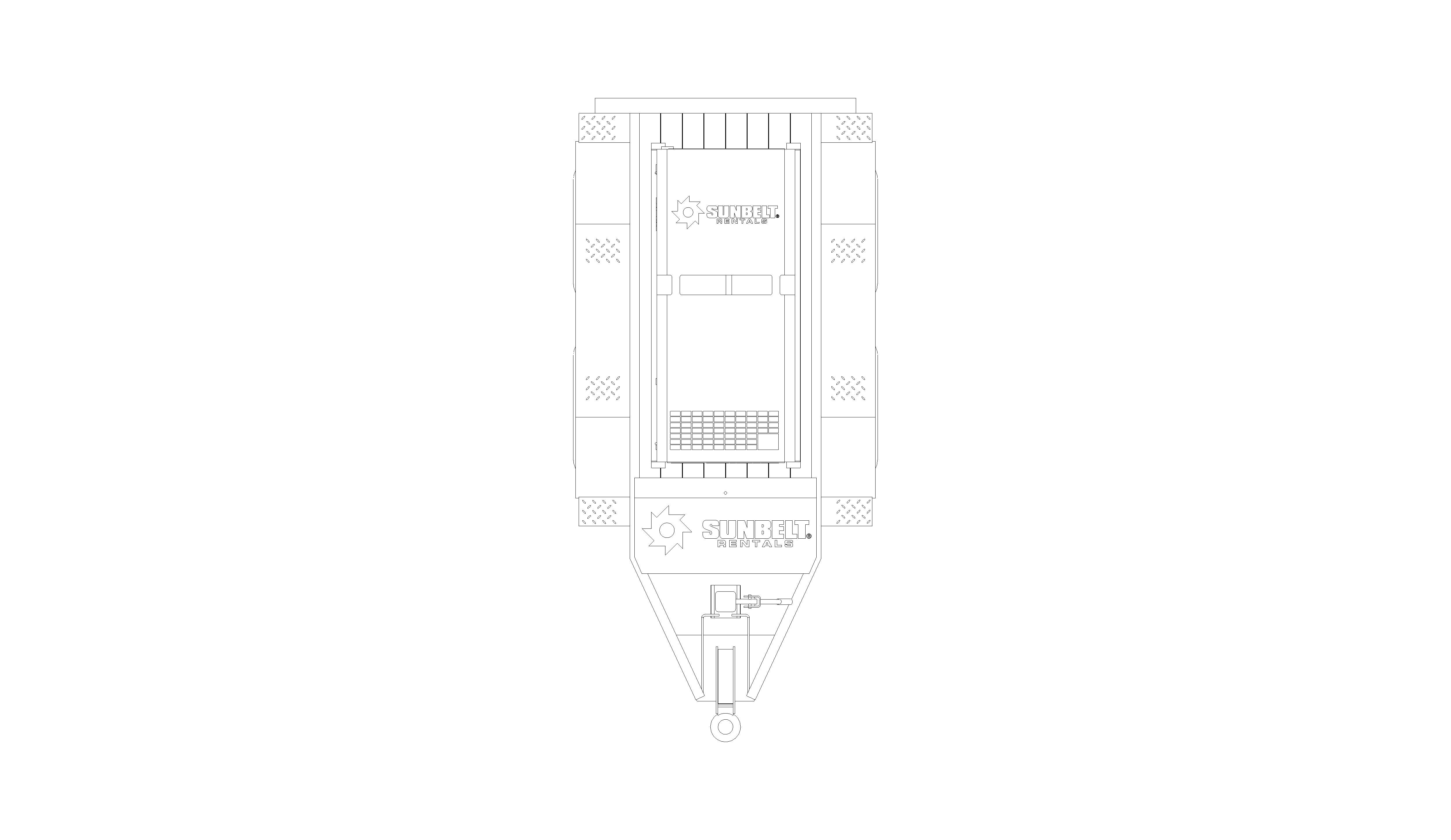 Product: Sunbelt Rentals - Diesel Generator Trailer Mounted - Denyo 20KV