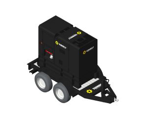 Product: Sunbelt Rentals - Diesel Generator Trailer Mounted - Denyo 40KV