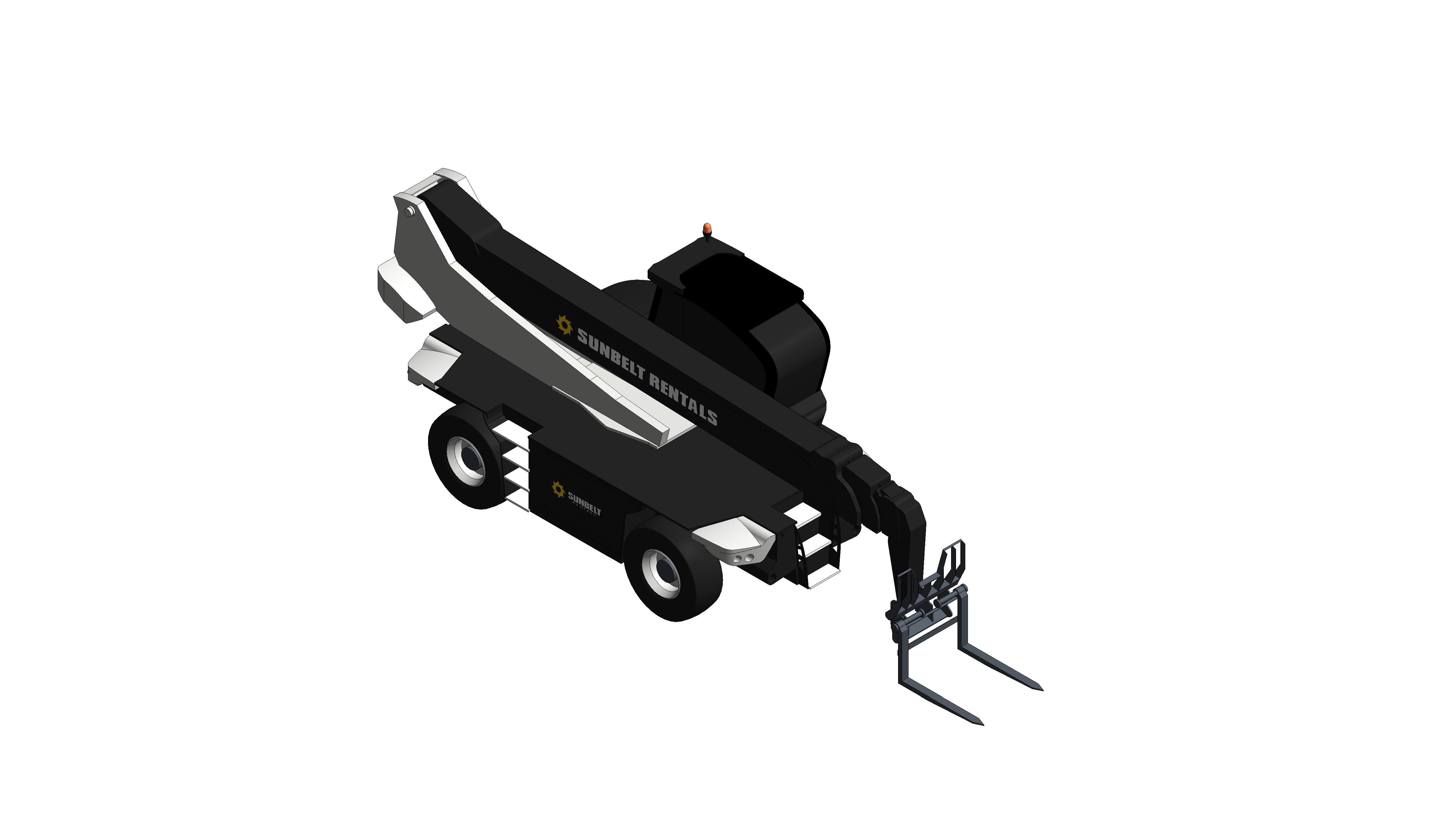 Product: Sunbelt Rentals - Telehandler - Manitou MRT 2660
