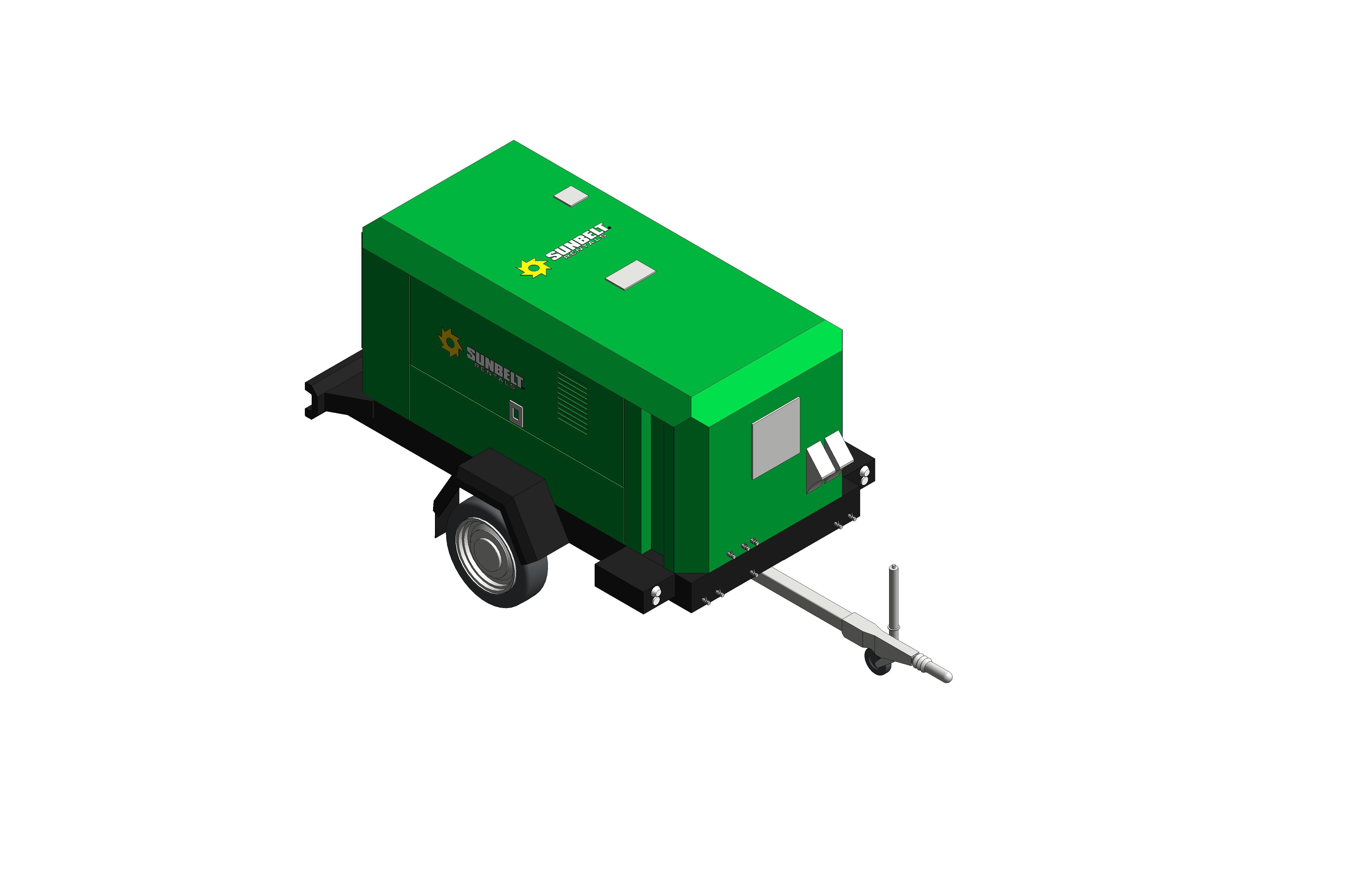 Product: Sunbelt Rentals - Compressor - Doosan PA12.20