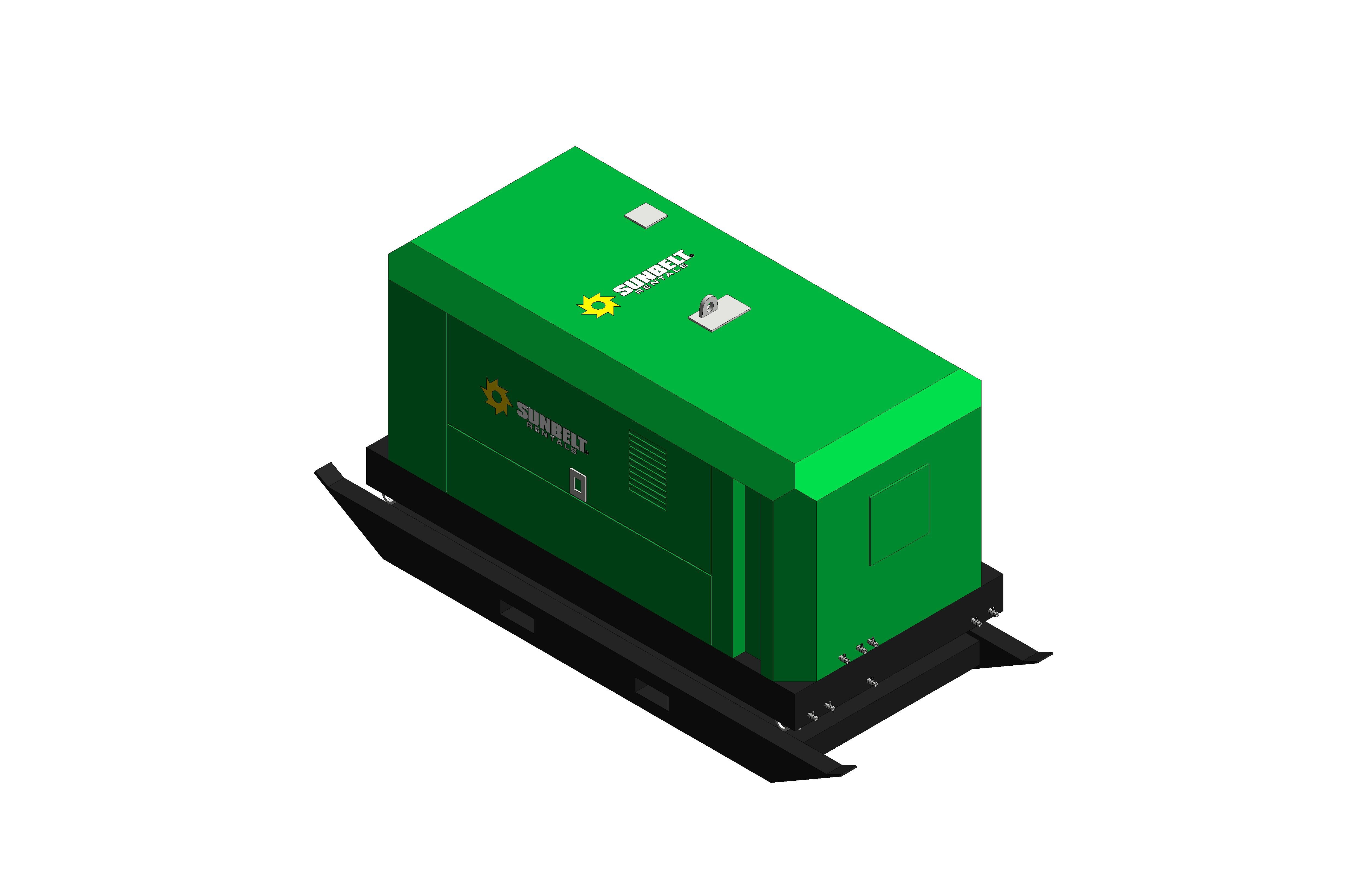 Product: Sunbelt Rentals - Compressor - Doosan PA7205 BSD