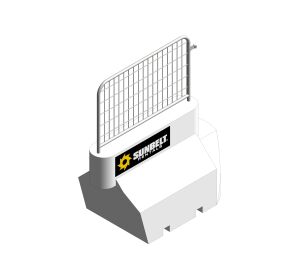Product: Sunbelt Rentals - Waterfilled Barrier 1m (Single Unit)