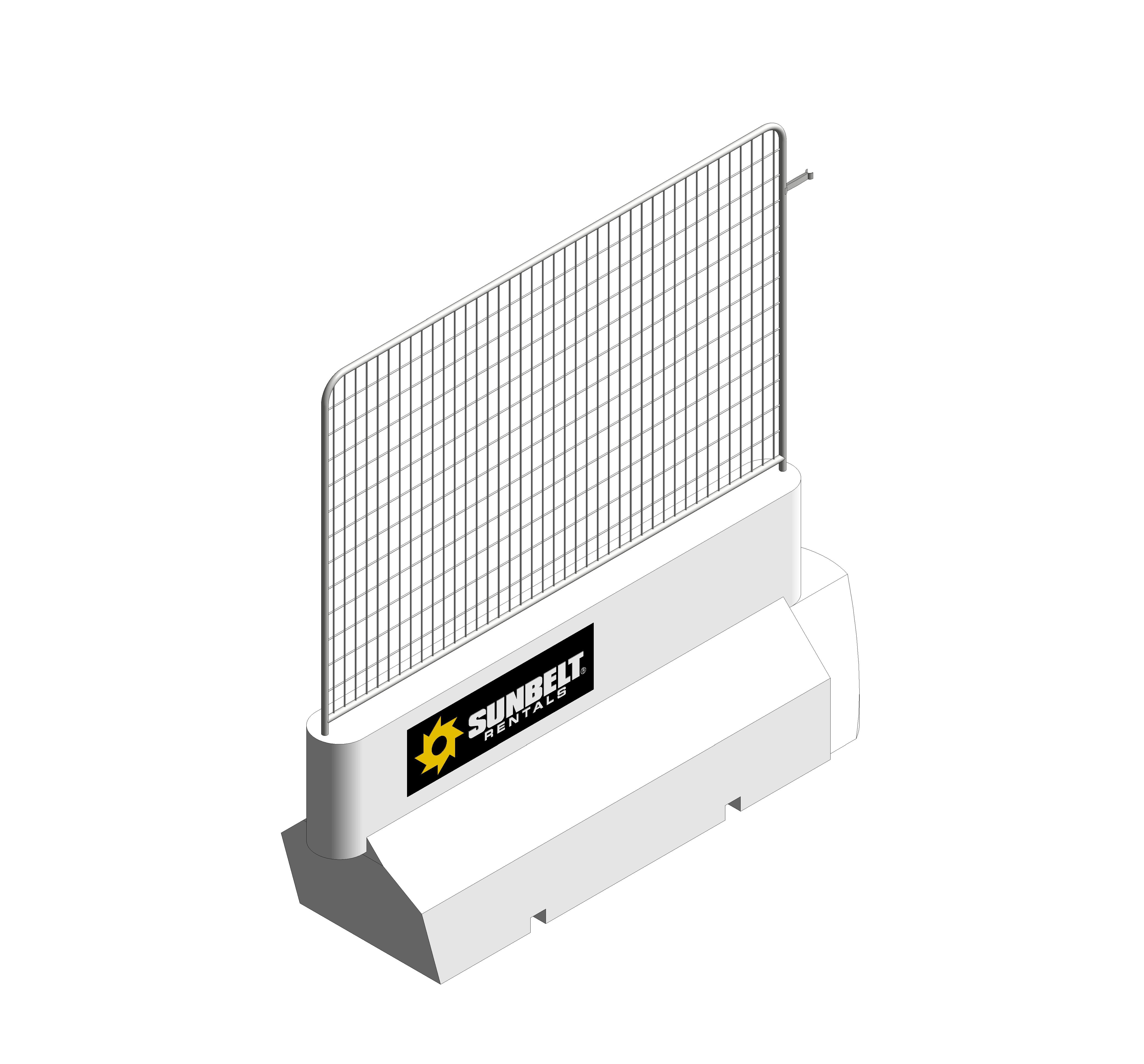 Product: Sunbelt Rentals - Waterfilled Barrier 2m (Single Unit)