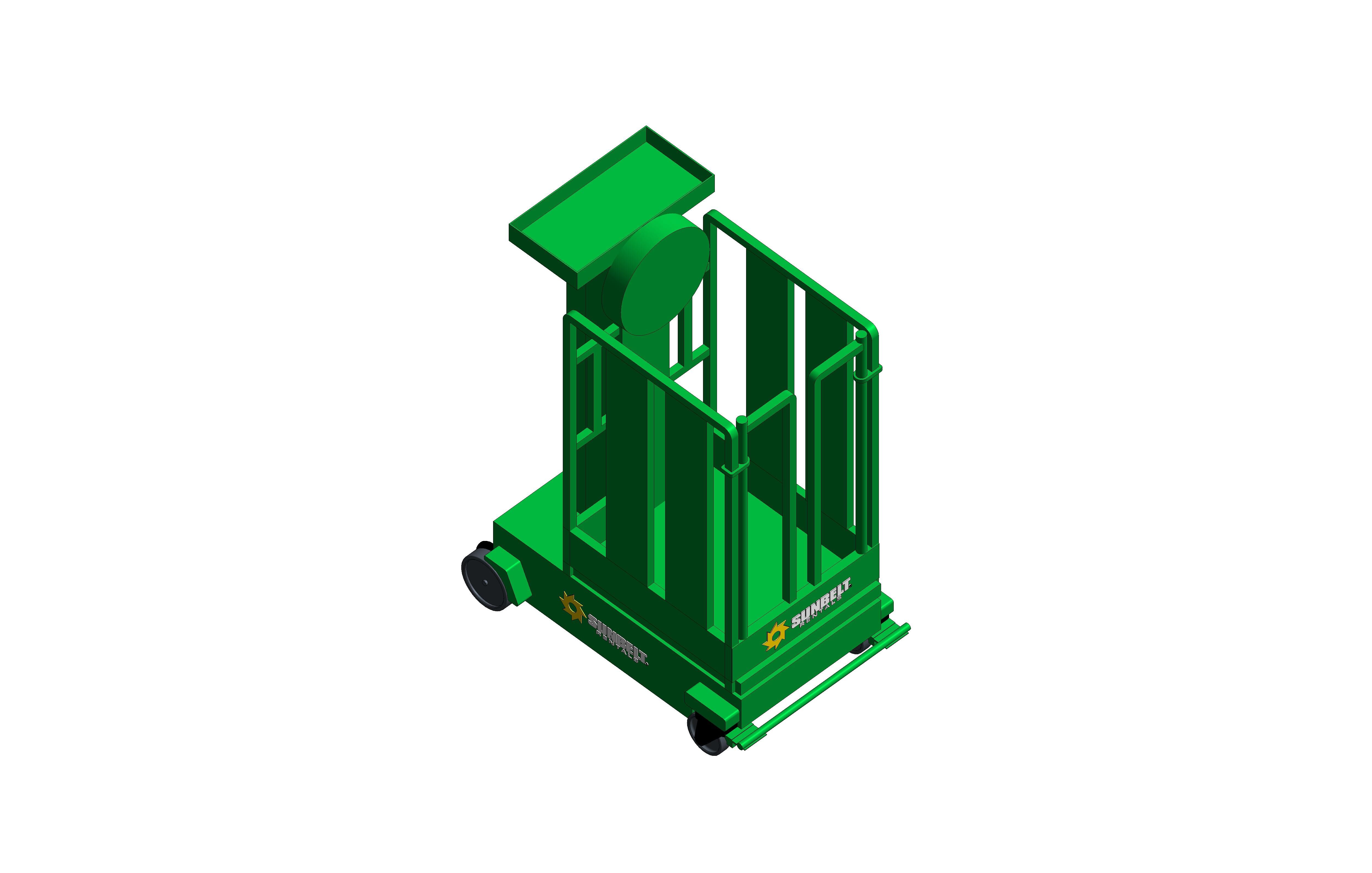 Product: Sunbelt Rentals - Platform Lift - Axolift IQ7-4