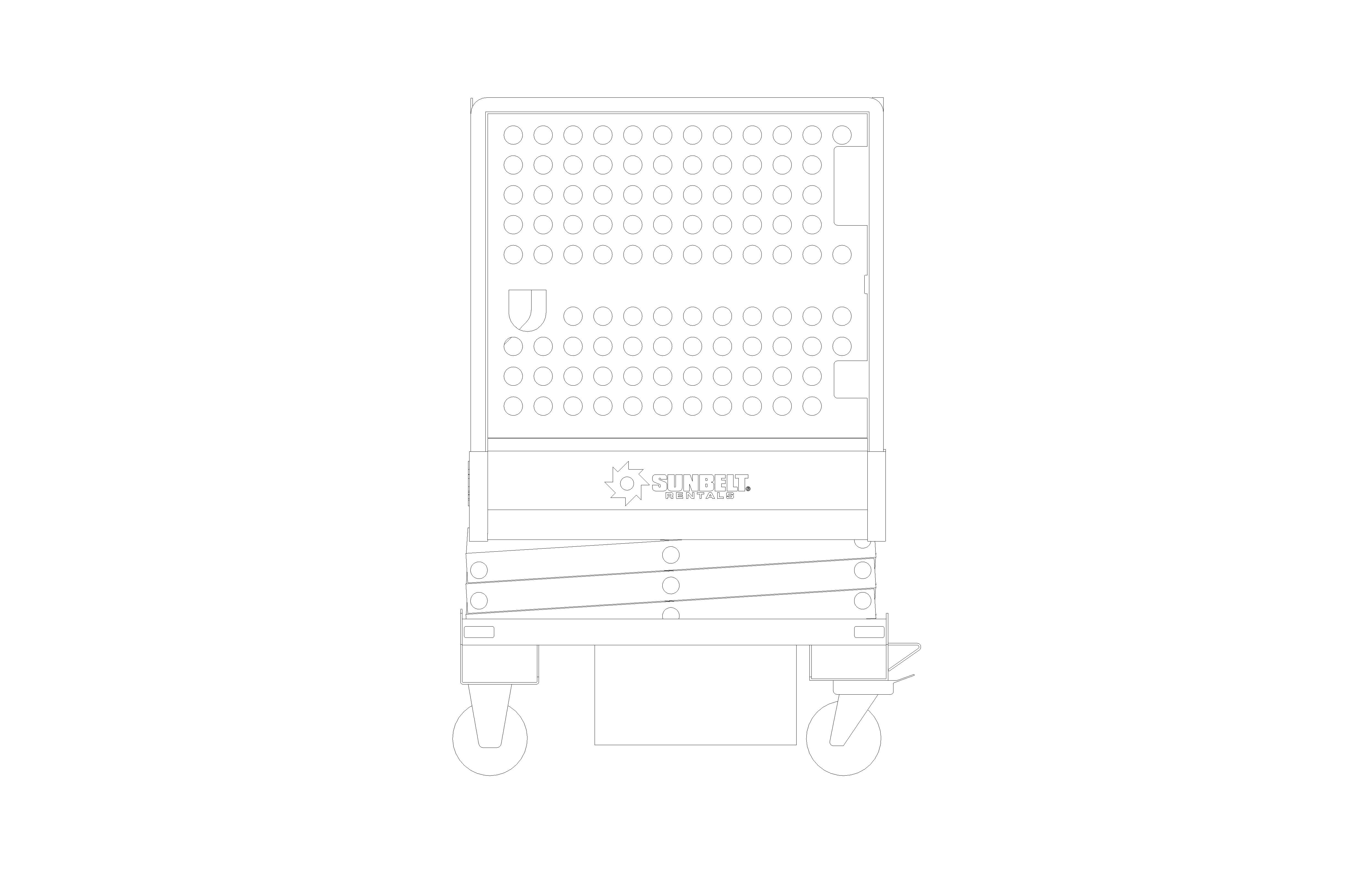 Product: Sunbelt Rentals - Platform Lift - Axolift Q10