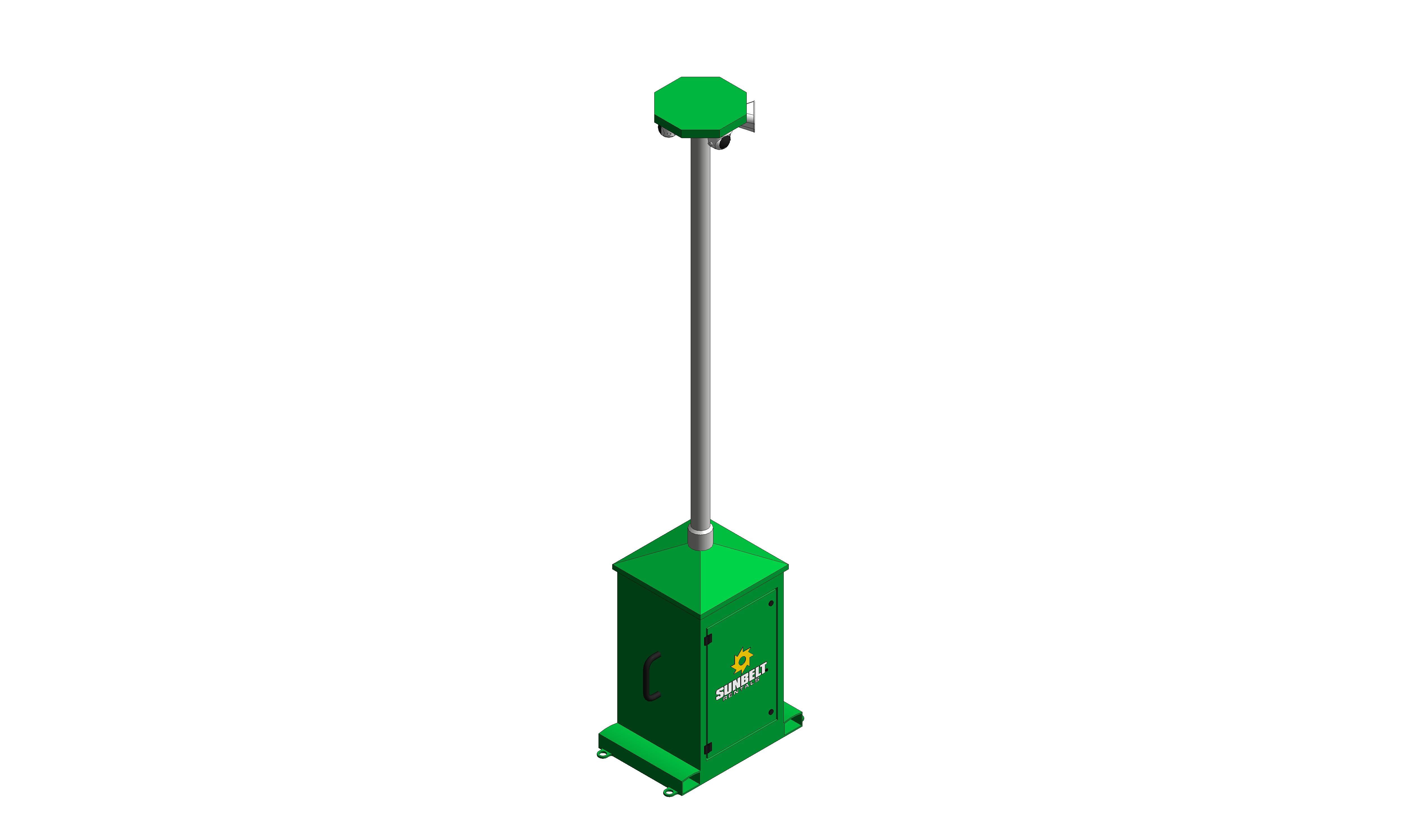 Product: Sunbelt Rentals - CCTV Tower - V-Ceptor Middi
