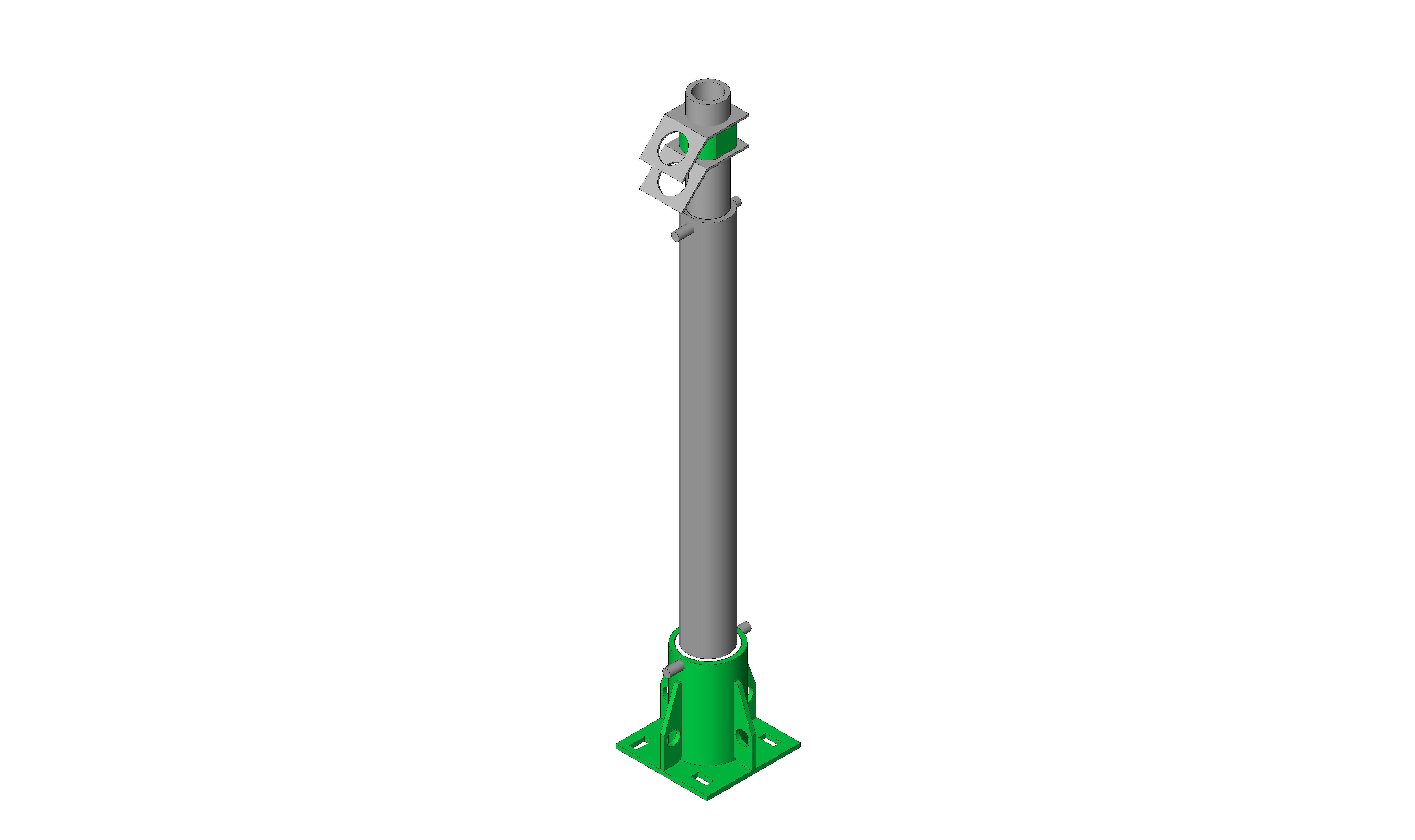 Product: Sunbelt Rentals - Lifting Anchor - Tractel Alimak Davimast with Blocfor and Bracket on Mounted Floor Adapter