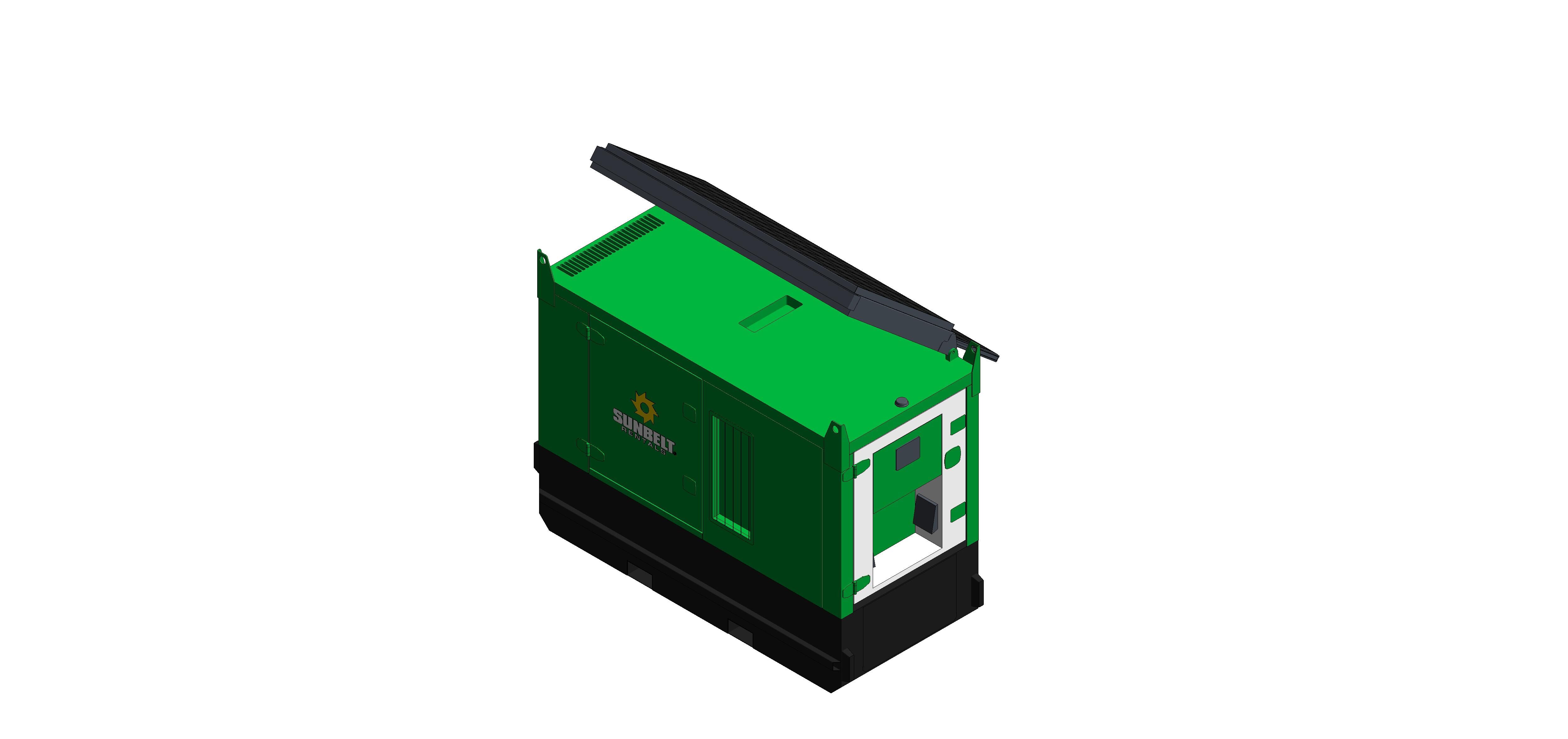 Product: Sunbelt Rentals - Solar Hybrid Unit - Trime MGTP 24000 - 30
