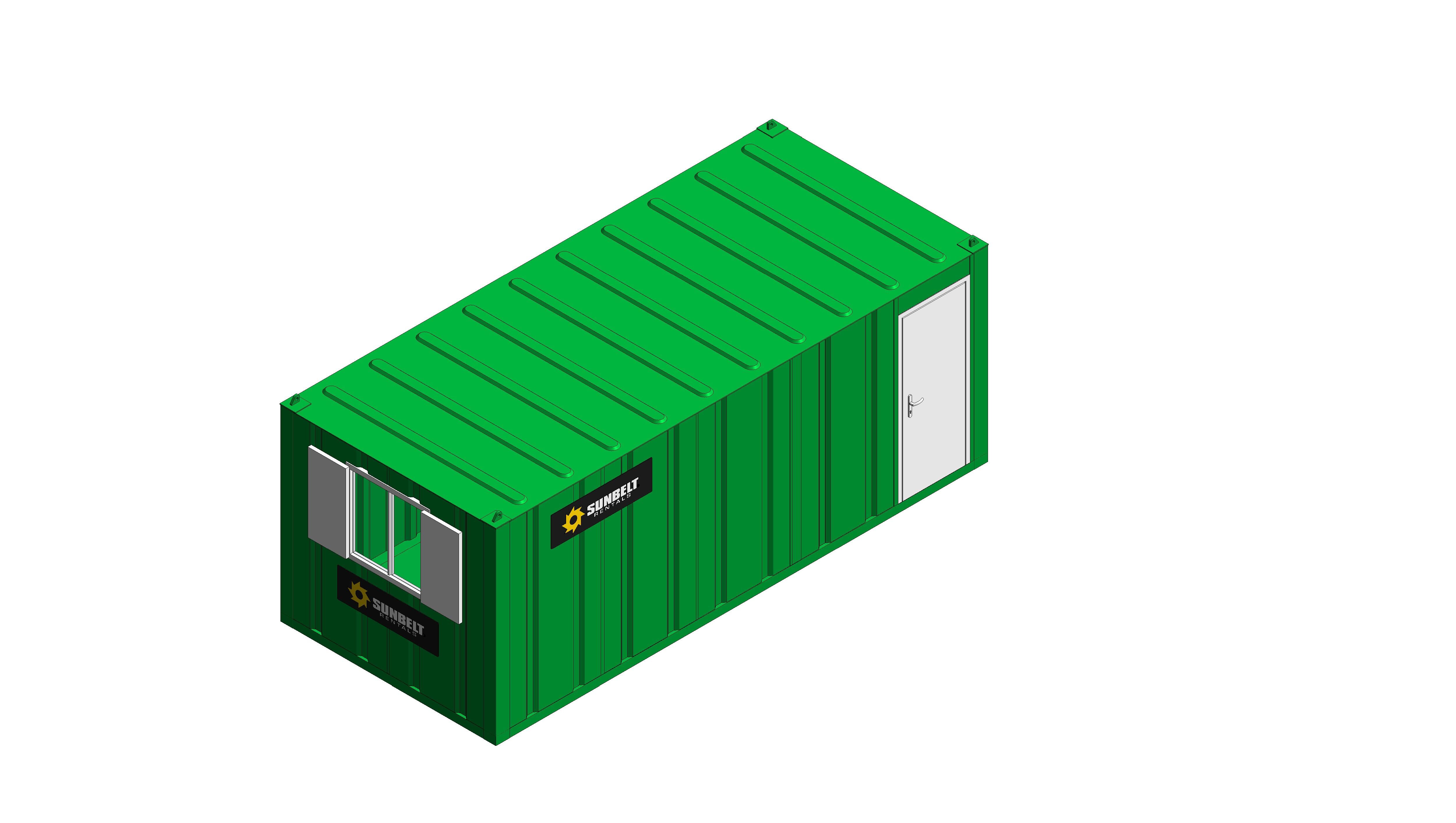 Product: Sunbelt Rentals - Office Open Plan - Thurston Group 21ft x 9ft