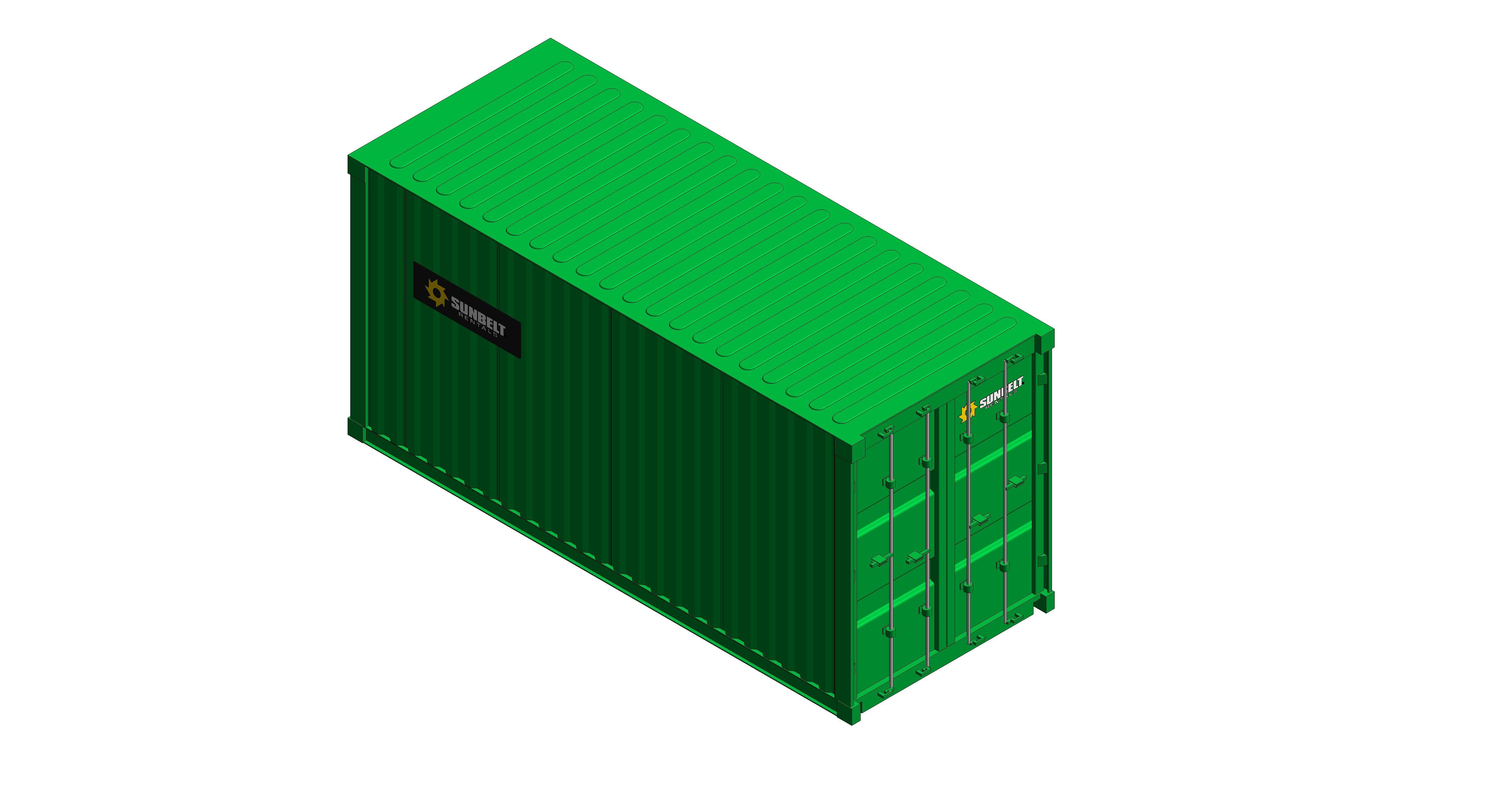 Product: Sunbelt Rentals - Shipping Container - Containex 20ft