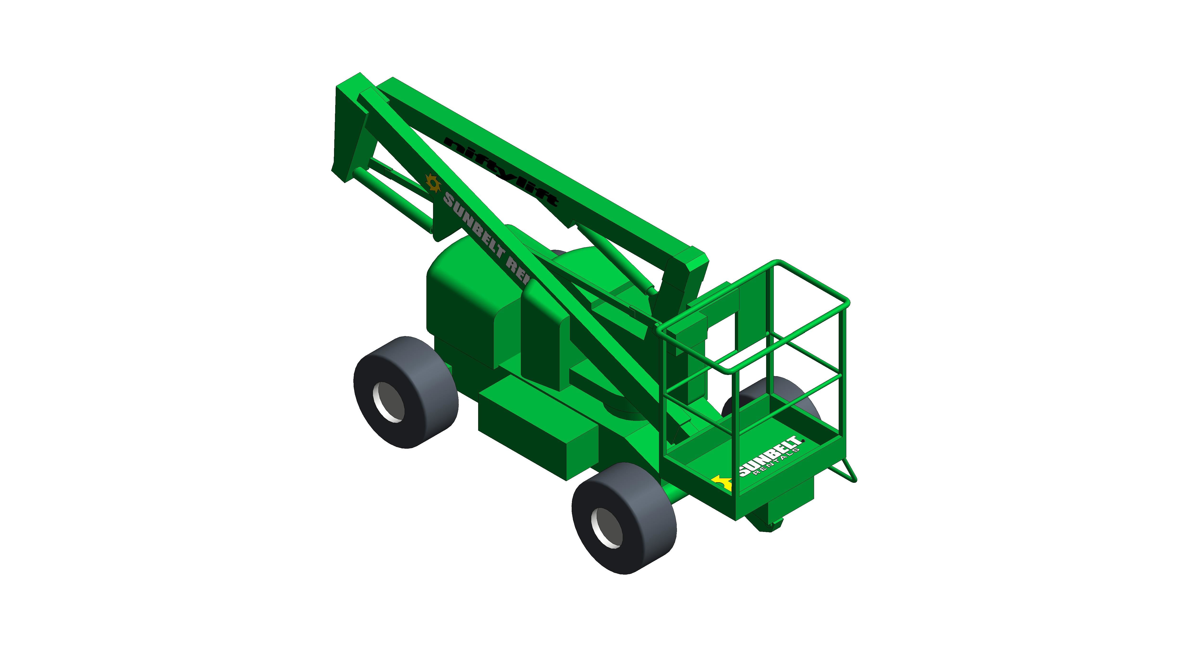 Product: Articulating Boom Lift - HR12 4x4