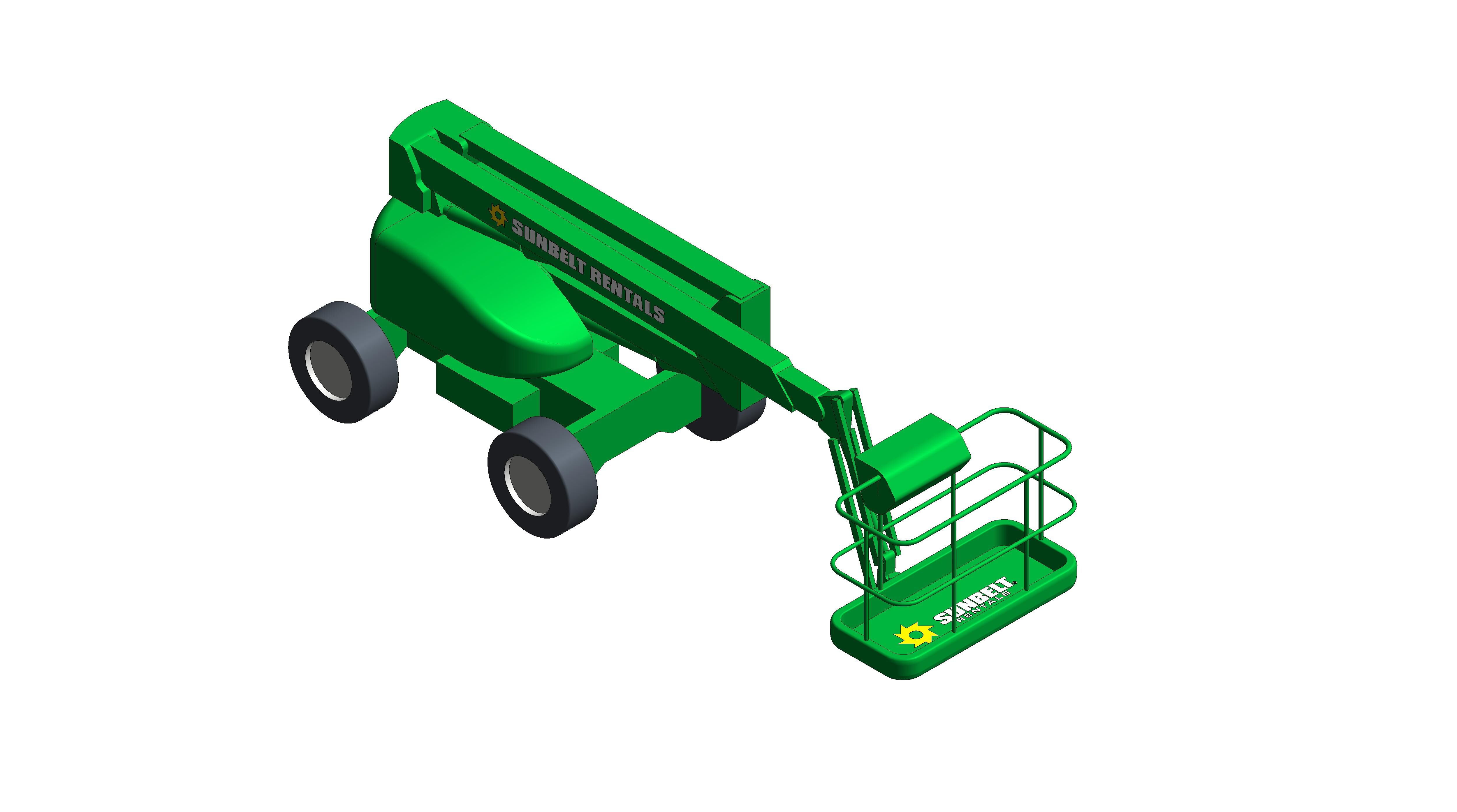 Product: Articulating Boom Lift - HR17 4x4