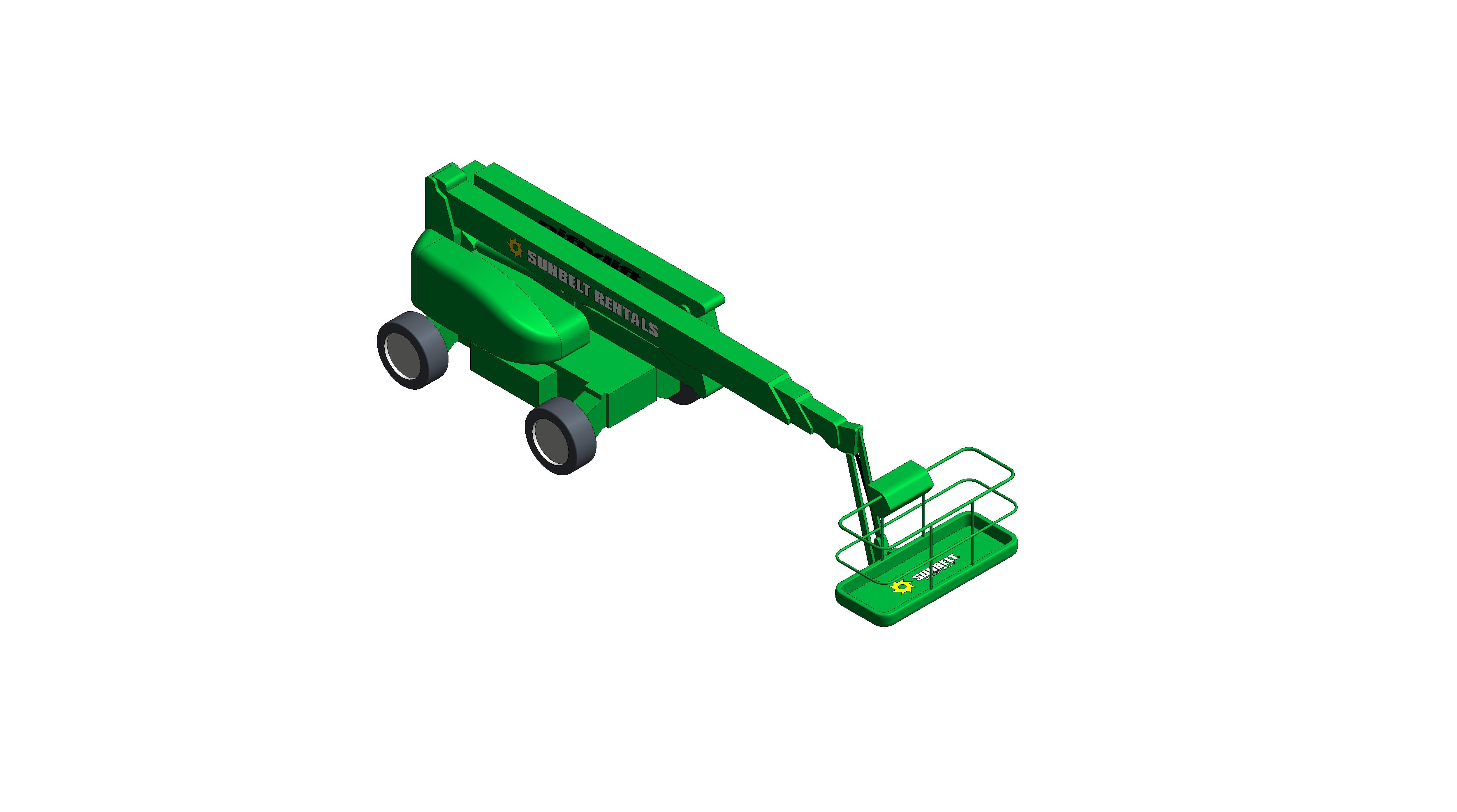 Product: Articulating Boom Lift - HR28 4x4