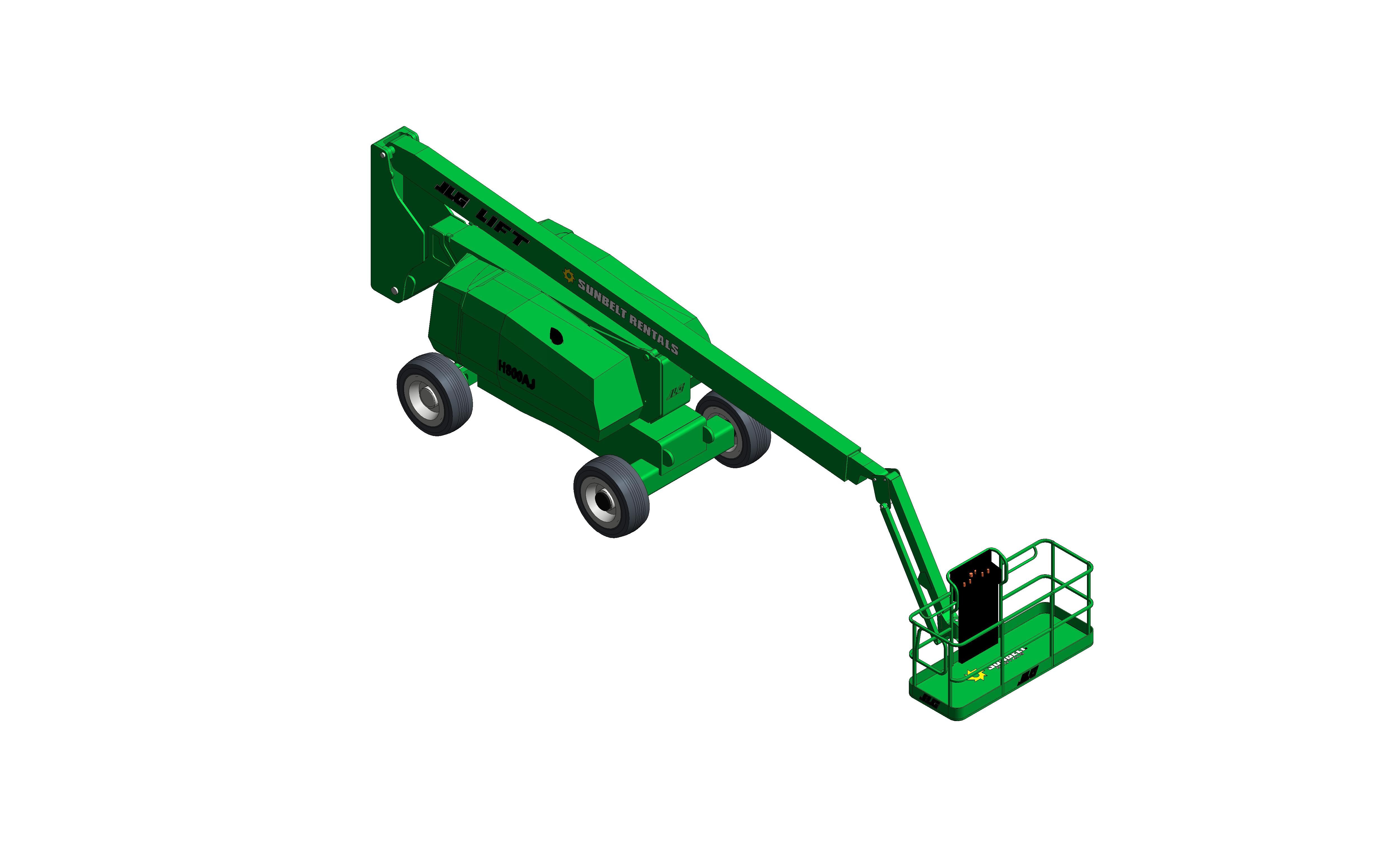 Product: Articulating Boom Lift - H800AJ