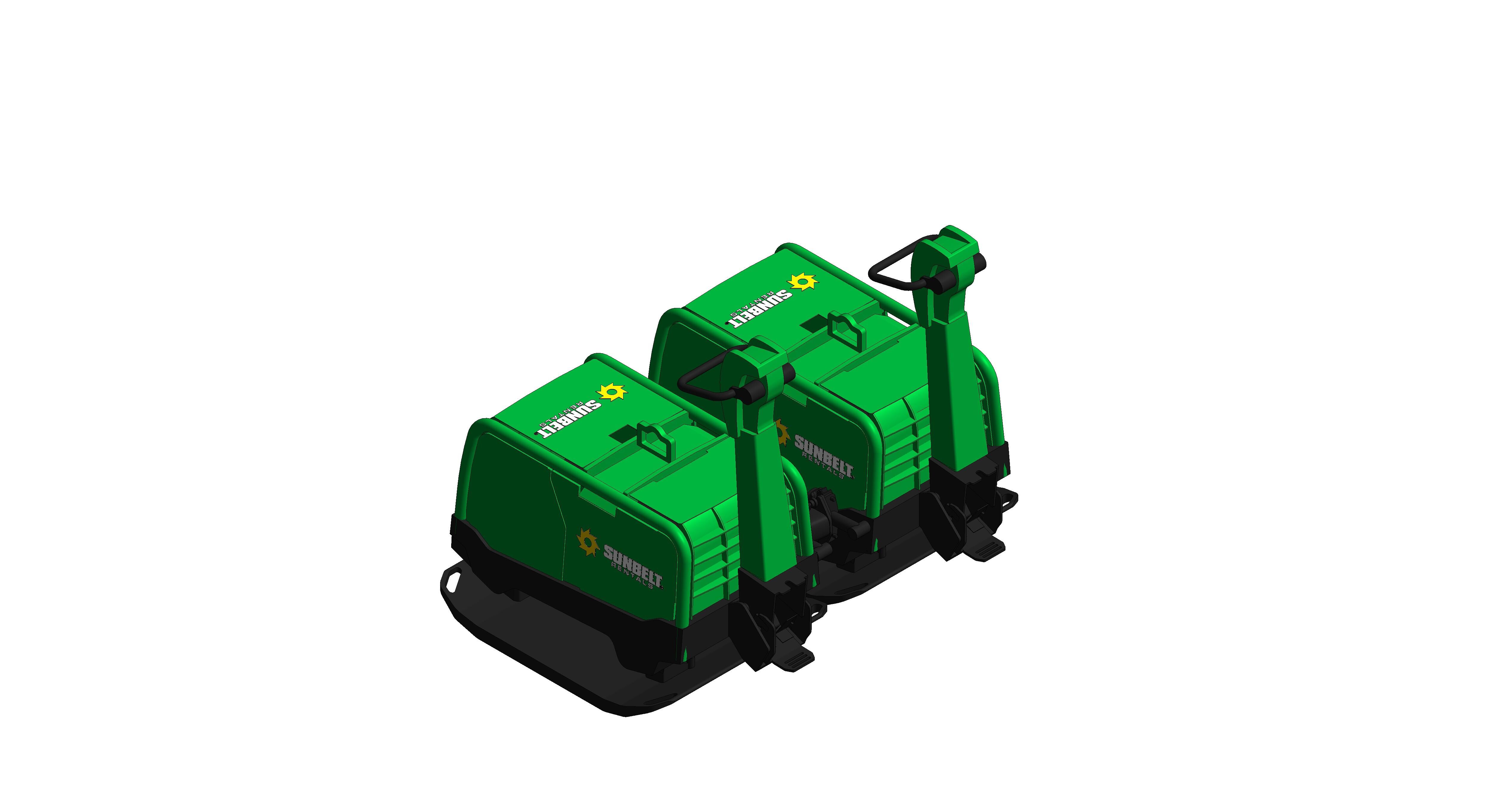 Product: Sunbelt Rentals - Compactor - Wacker Neuson Double
