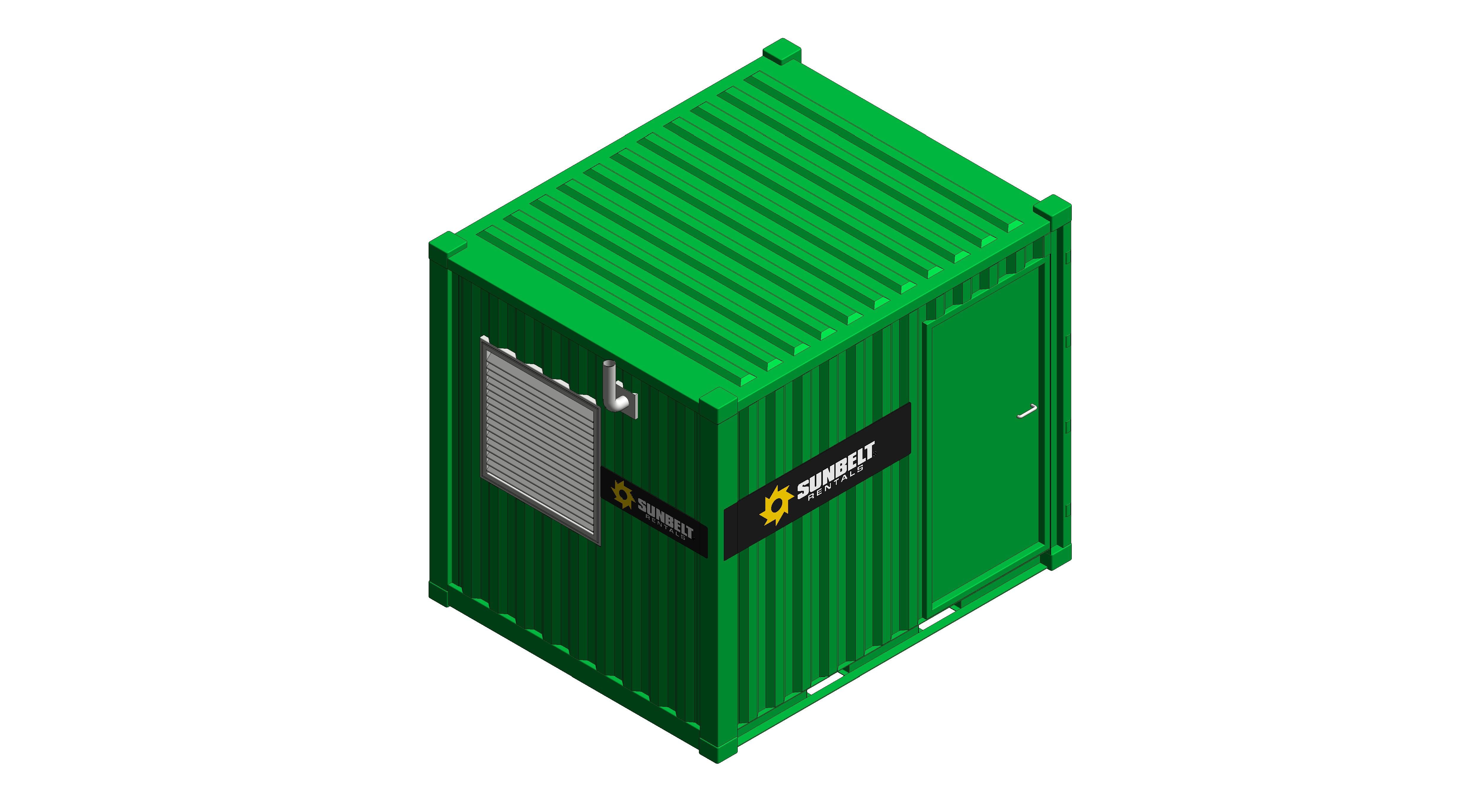 Product: Sunbelt Rentals - Diesel Generator - Brinkmann & Niemeijer 100Kva Container