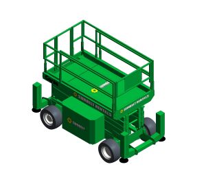Product: Diesel Powered Scissor Lifts - GS4069 RT