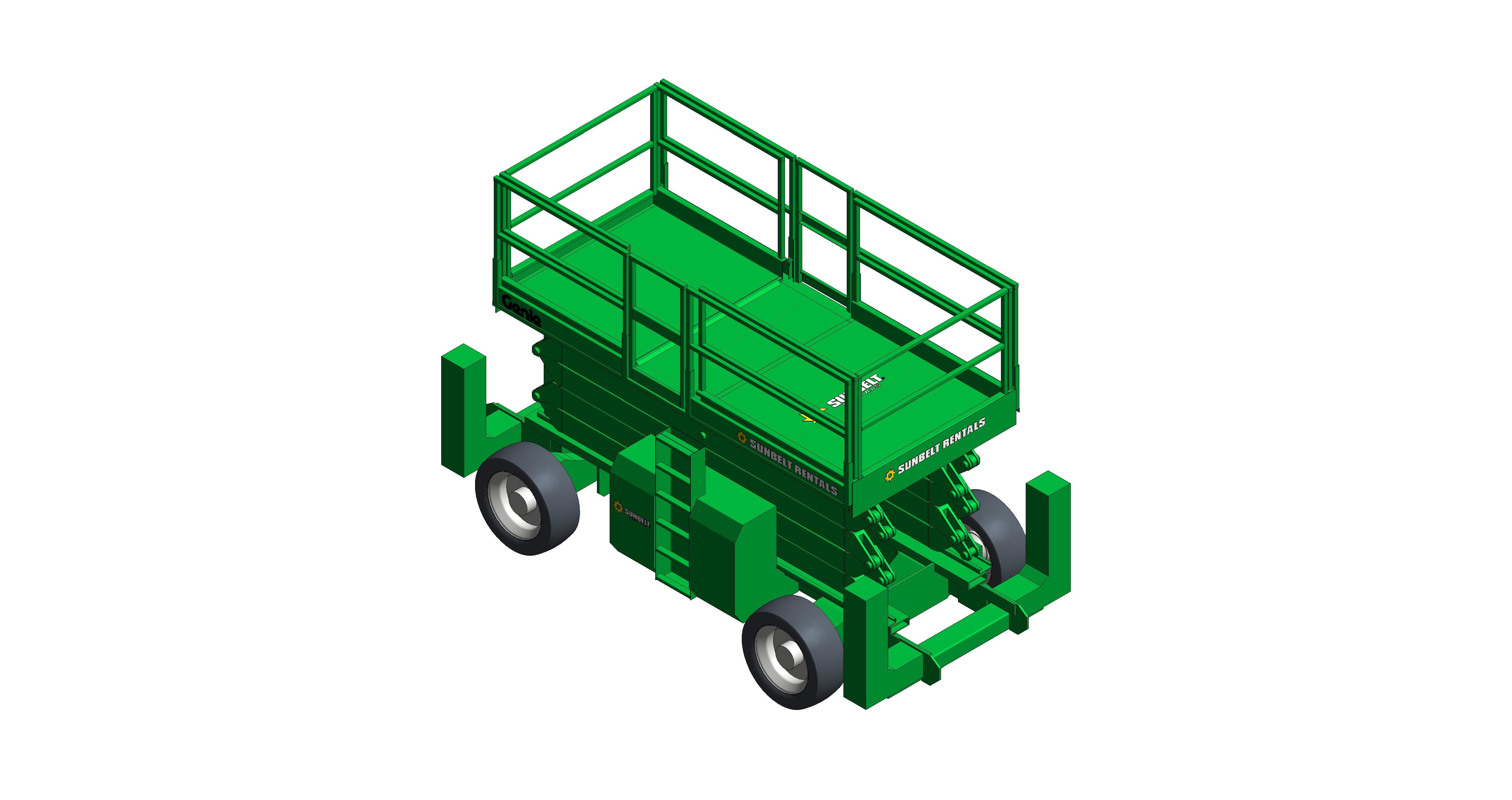 Product: Diesel Powered Scissor Lifts - GS5390 RT