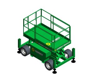 Product: Diesel Powered Scissor Lifts - SJ6832 RT