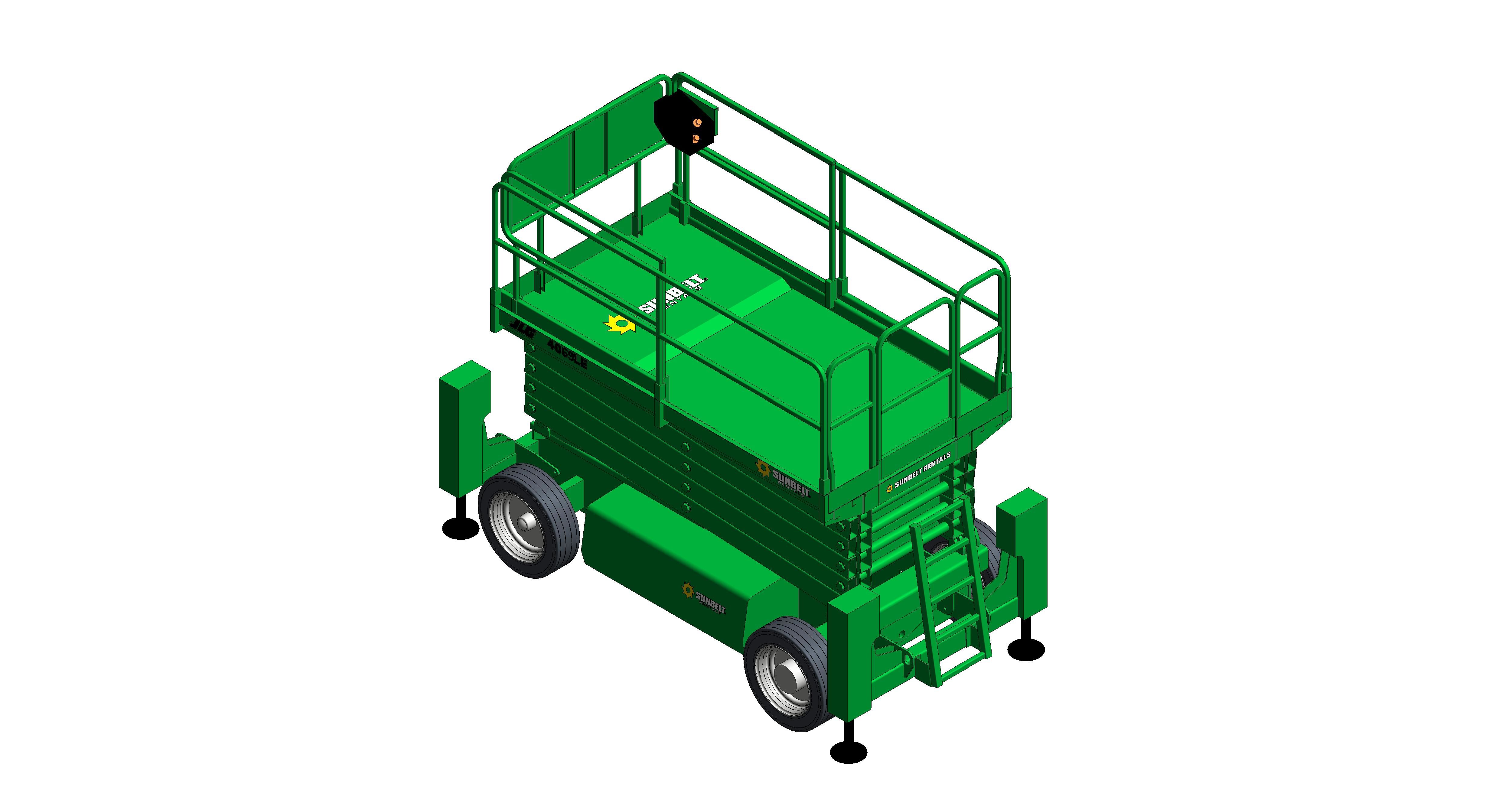 Product: Electric Scissor Lifts - 4069LE