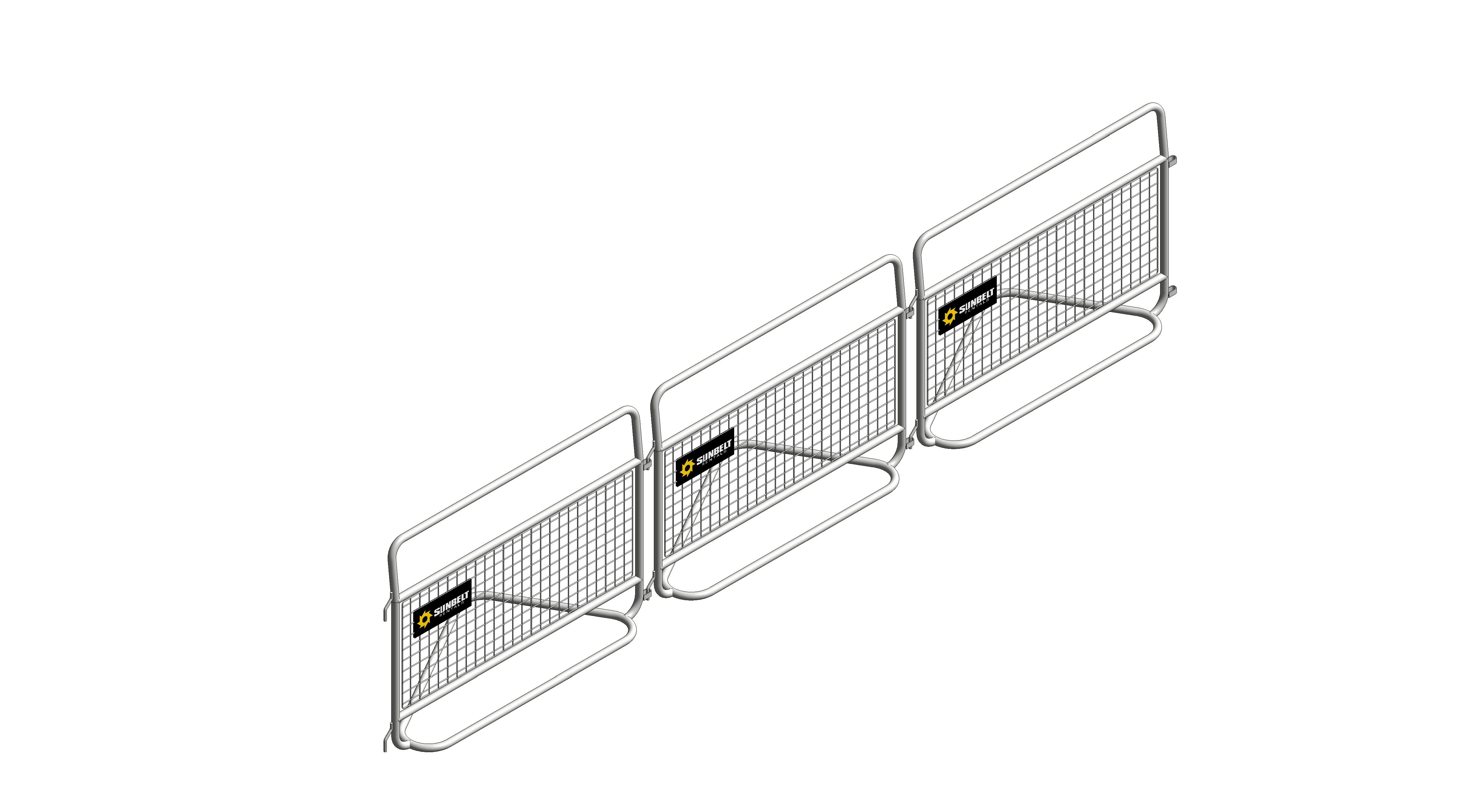 Product: Sunbelt Rentals - Police Barrier - ZND 1.5m (Array)