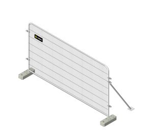 Product: Sunbelt Rentals - Temporary Fencing - ZND With Concrete Foot