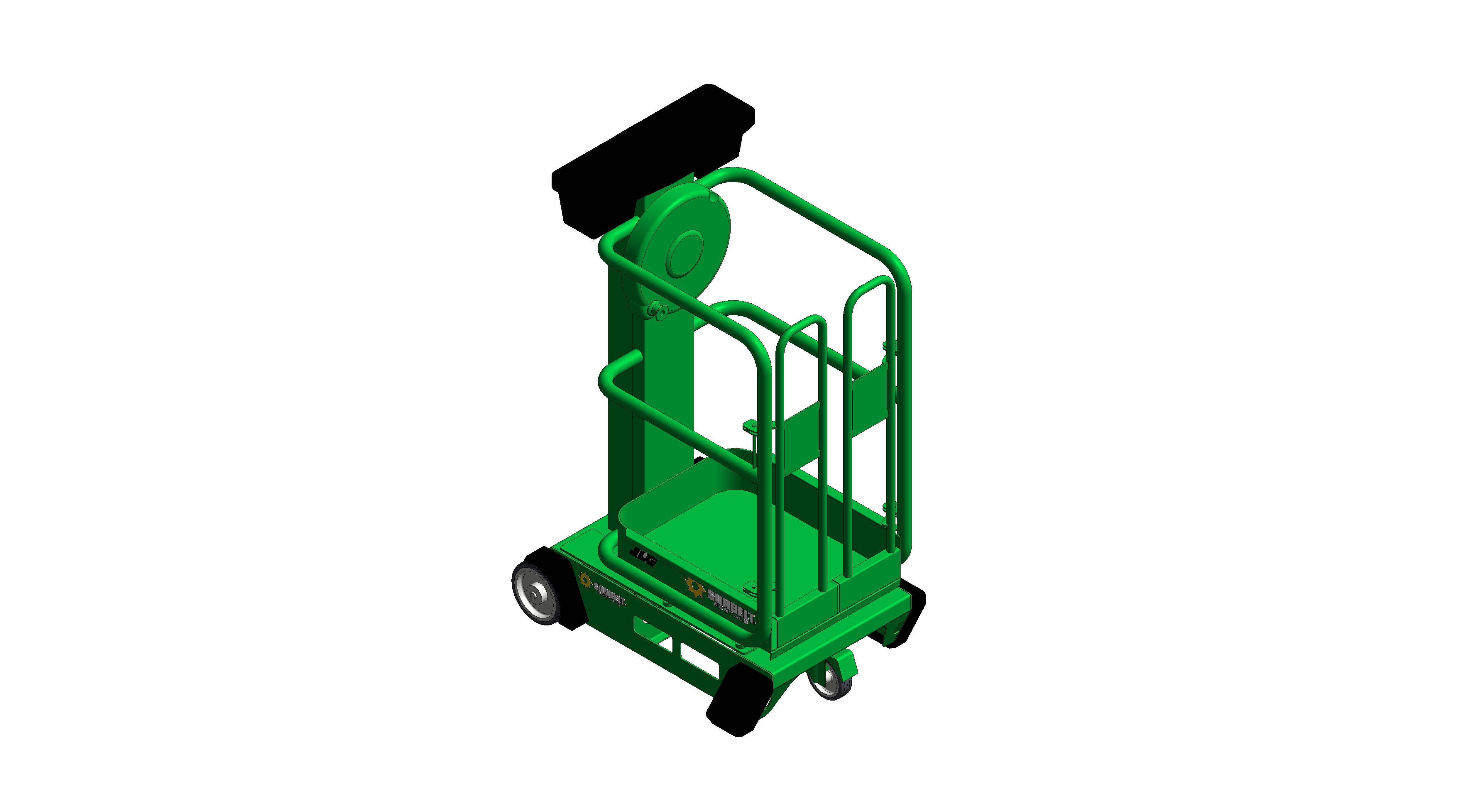 Product: Low Level Access - Ecolift 15 Orange