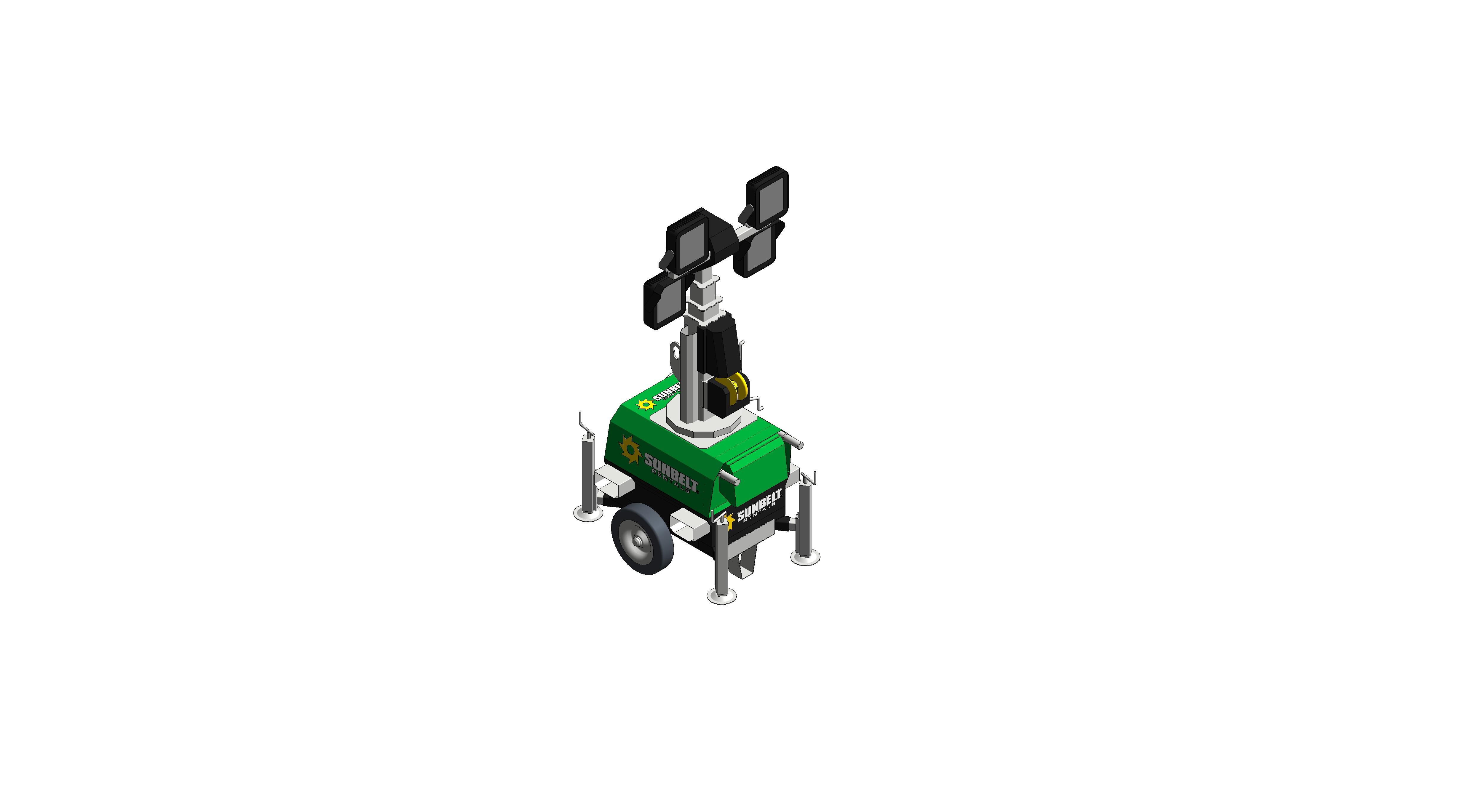 Product: Sunbelt Rentals - Tower Light - Trime X-Chain