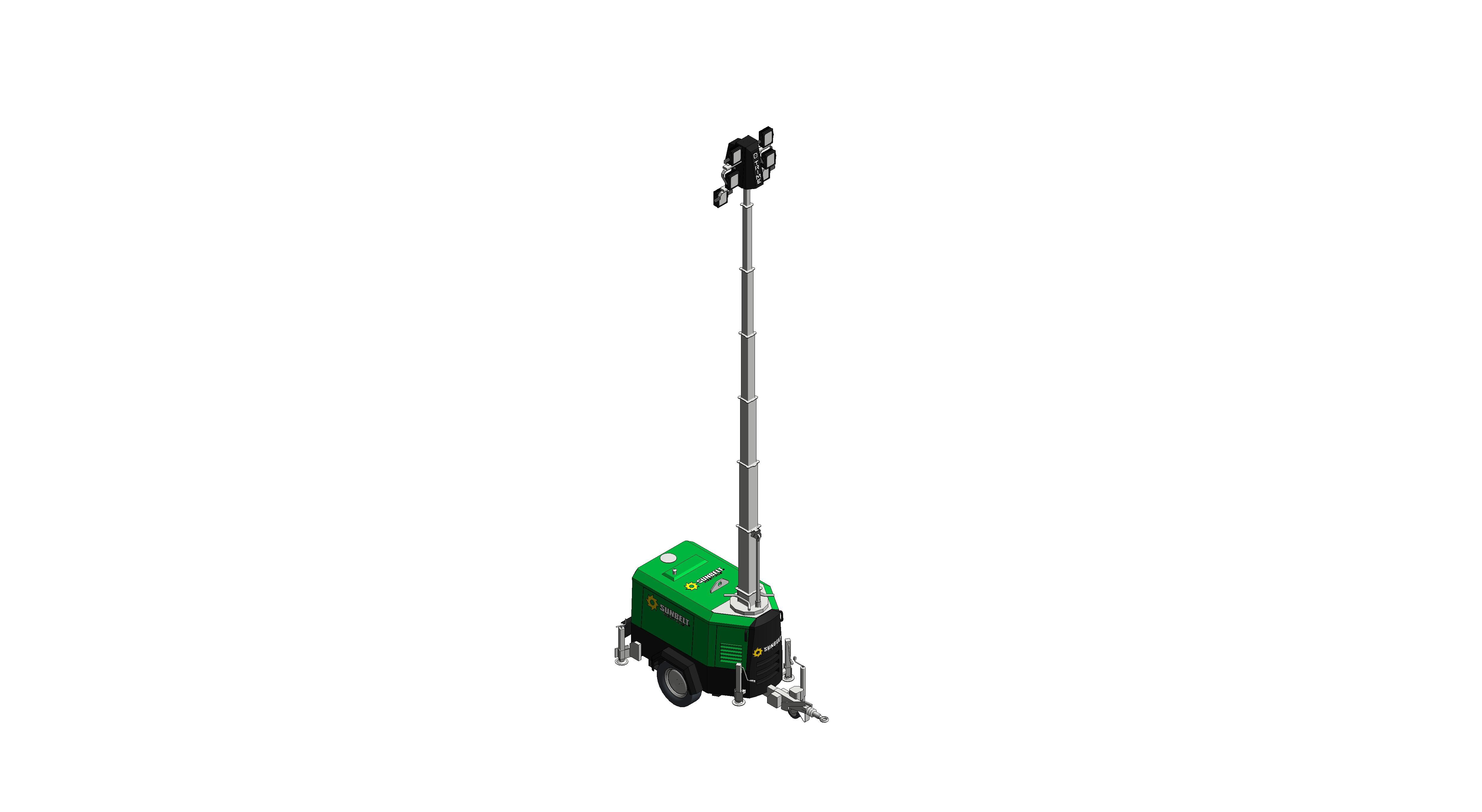 Product: Sunbelt Rentals - Tower Light - Trime X-ECO Hybrid Lithium
