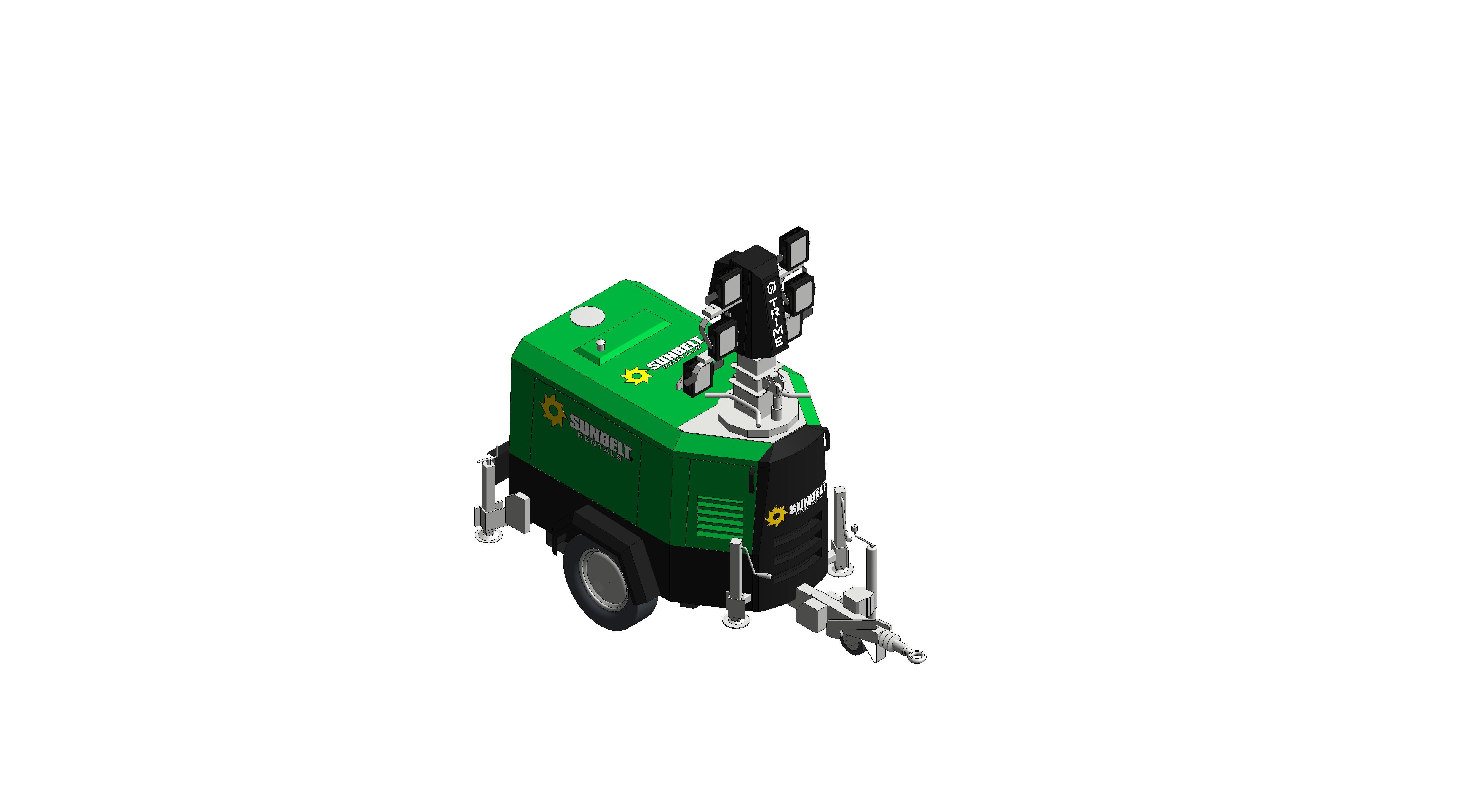 Product: Sunbelt Rentals - Tower Light - Trime X-ECO Hybrid Lithium