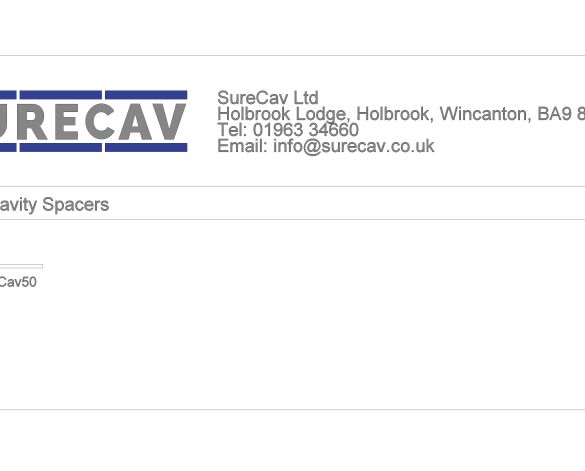 Product: SureCav50