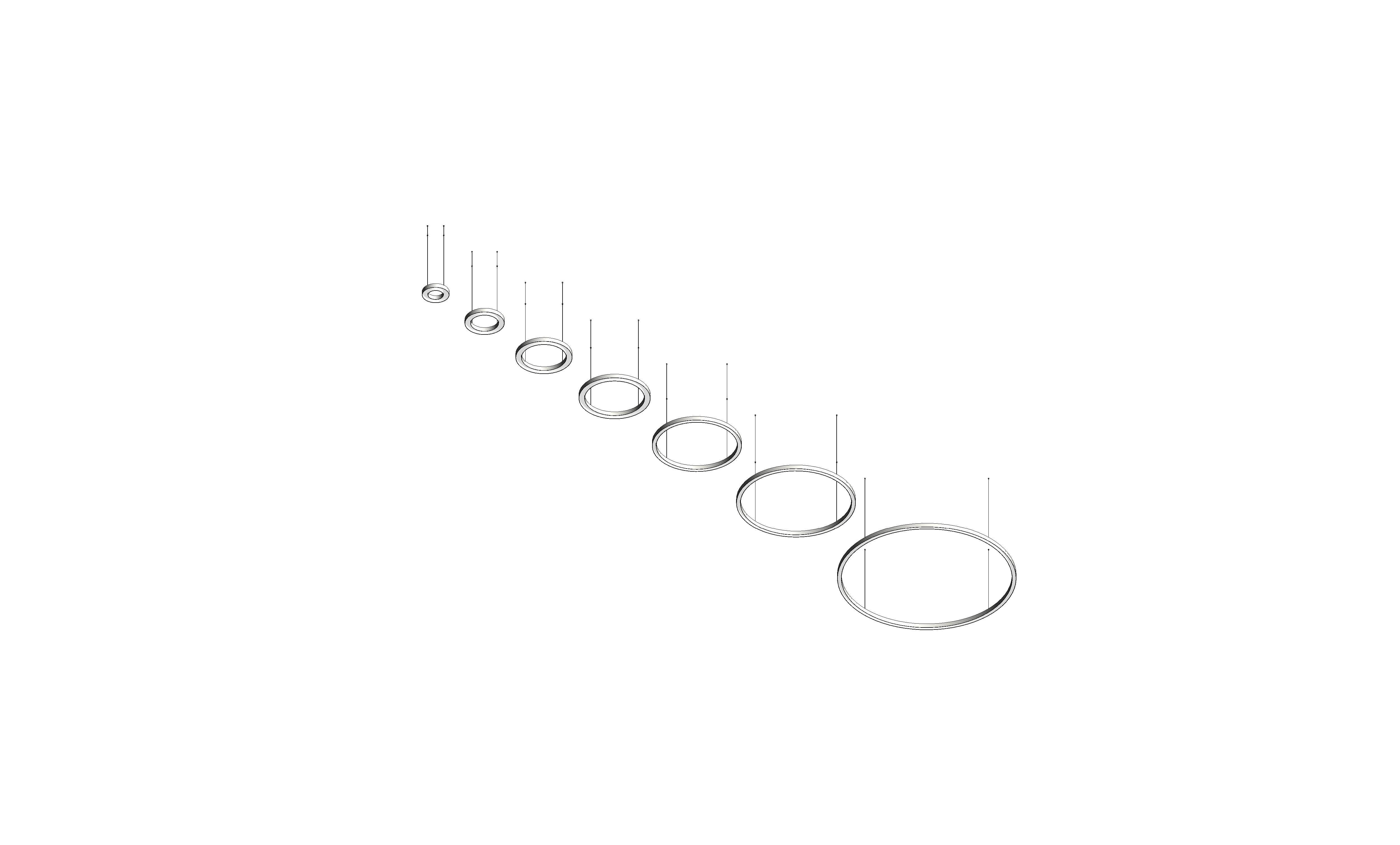 Product: Sombrero Ring LED Pendant