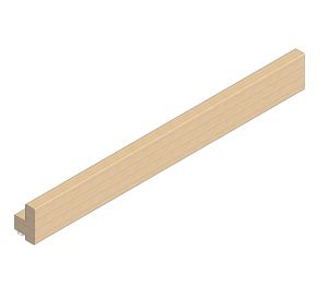 Image of Rectangular Timber Handrail