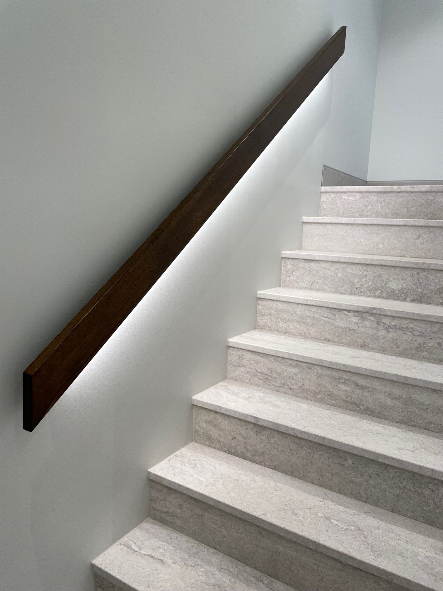 Image of Rectangular Timber Handrail