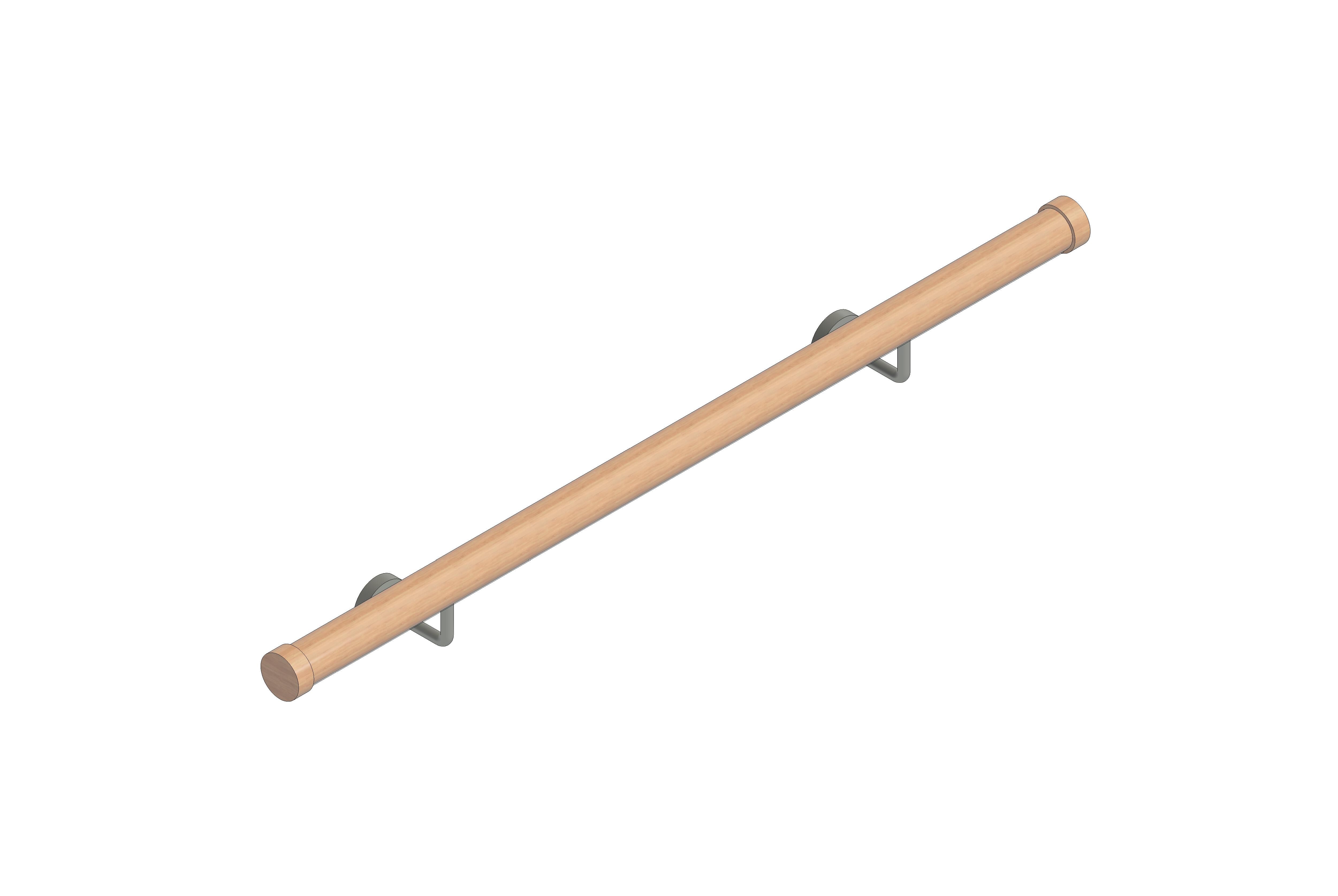 Image of Round Timber Handrail